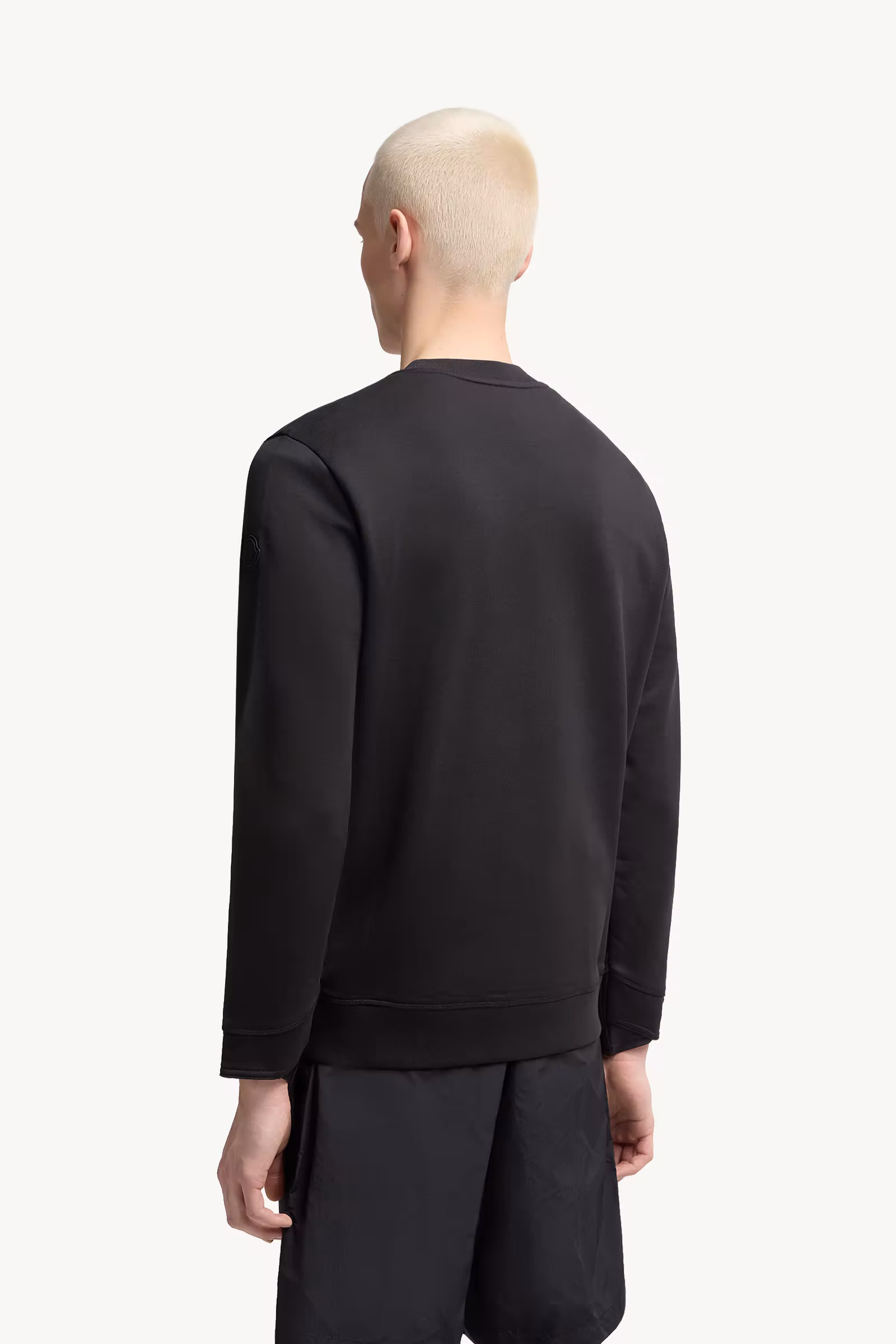 Logo Patch Cotton Sweatshirt