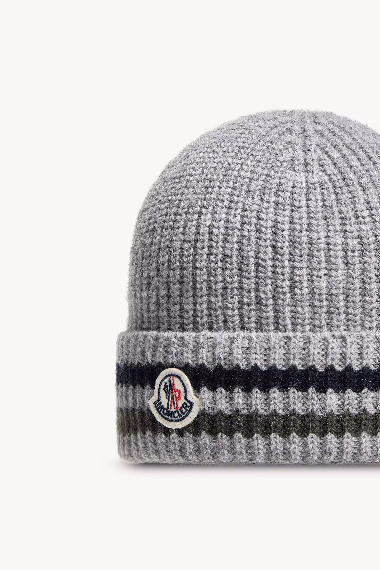 Striped Wool Beanie