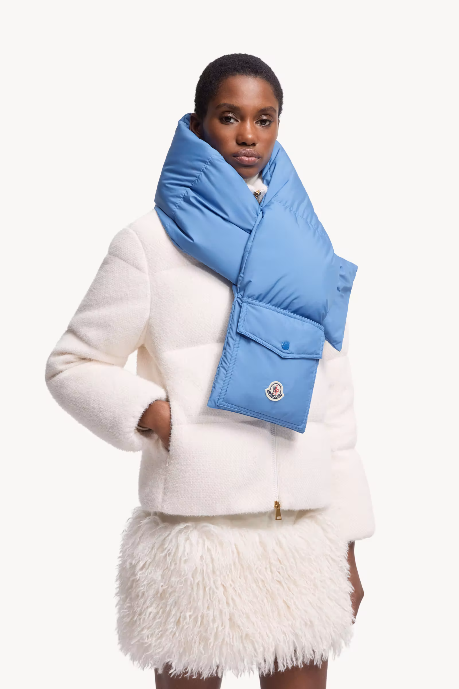 Down Packable Scarf