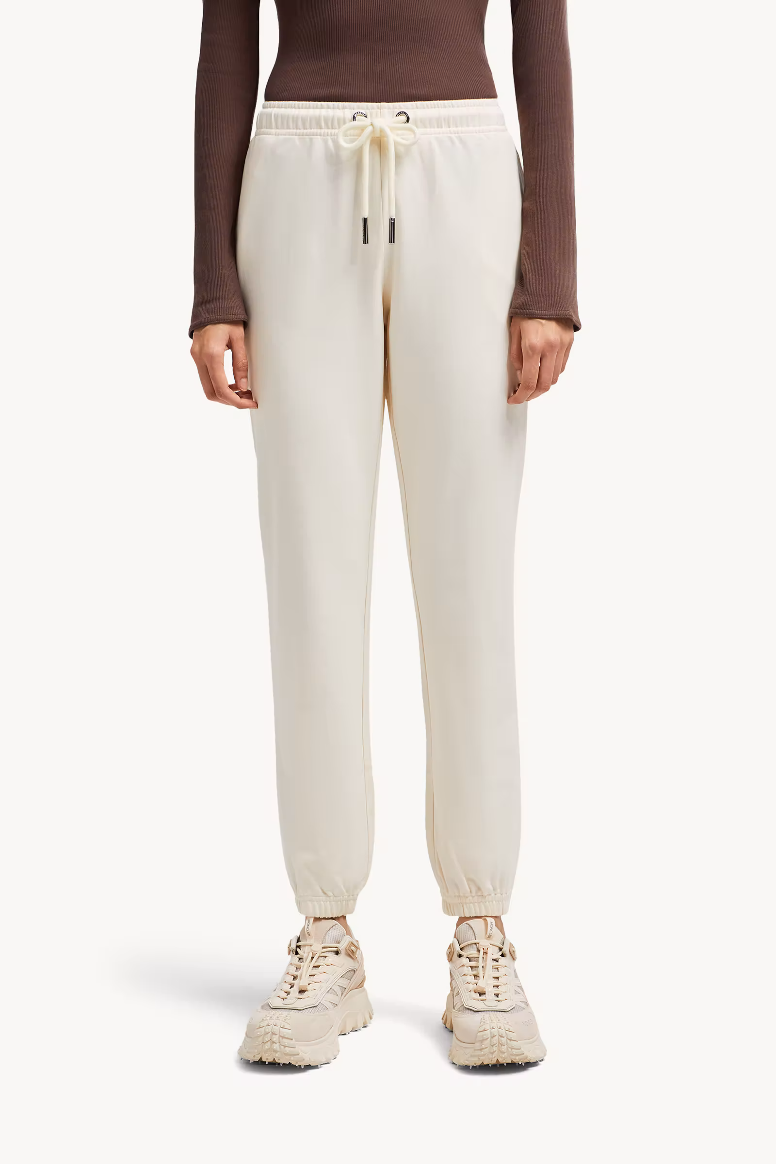 Logo Patch Cotton Sweatpants