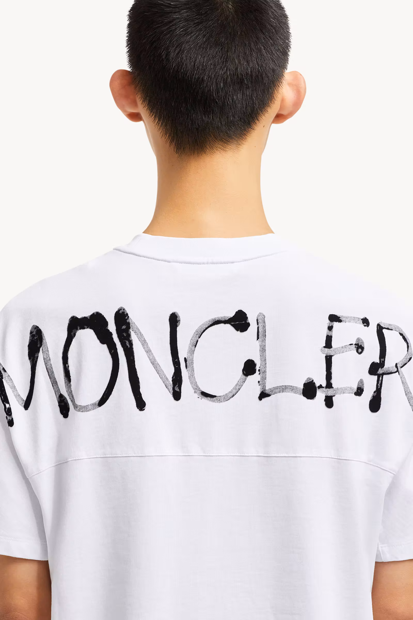 Graffiti Logo Cotton T-Shirt