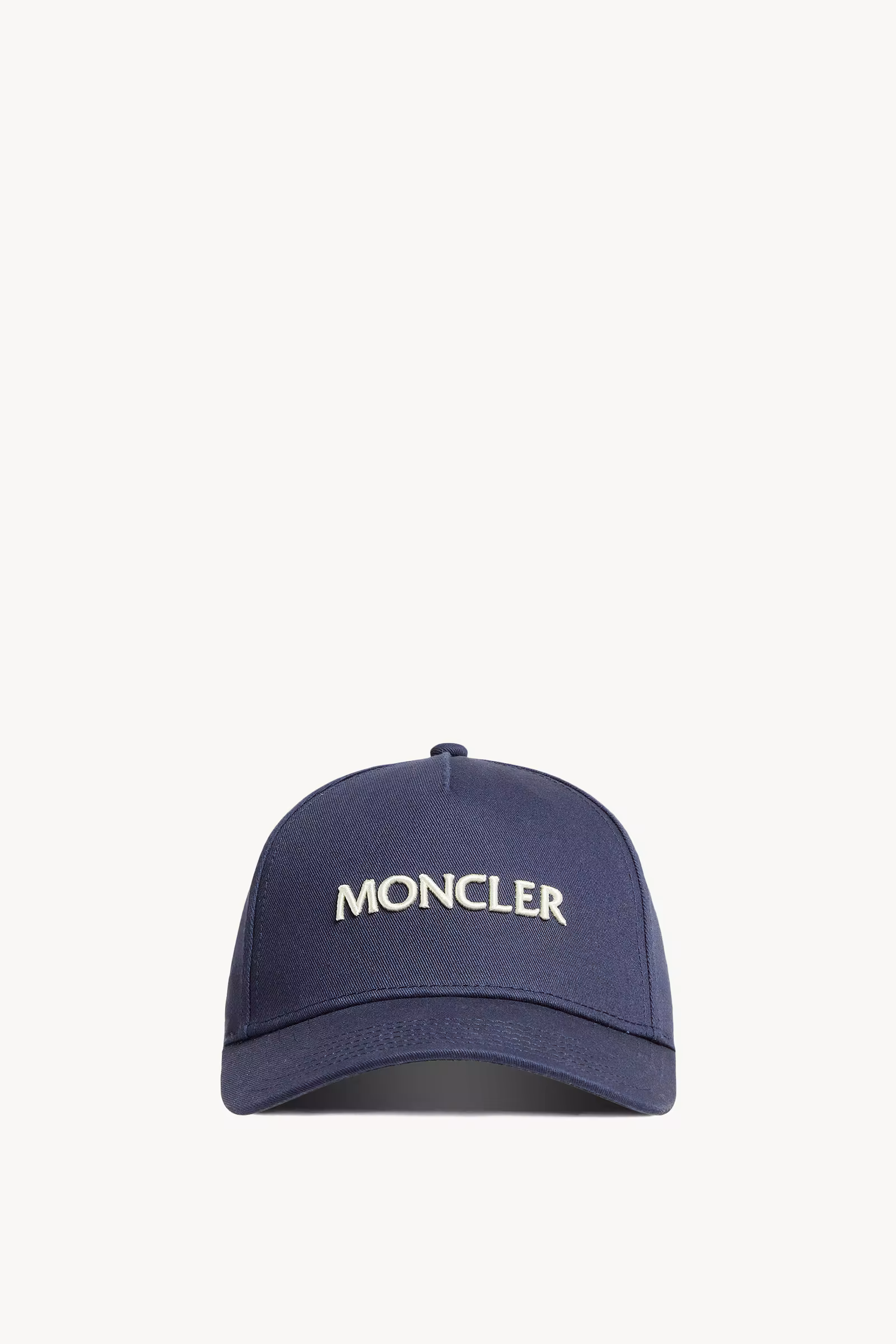 Embroidered Logo Gabardine Baseball Cap