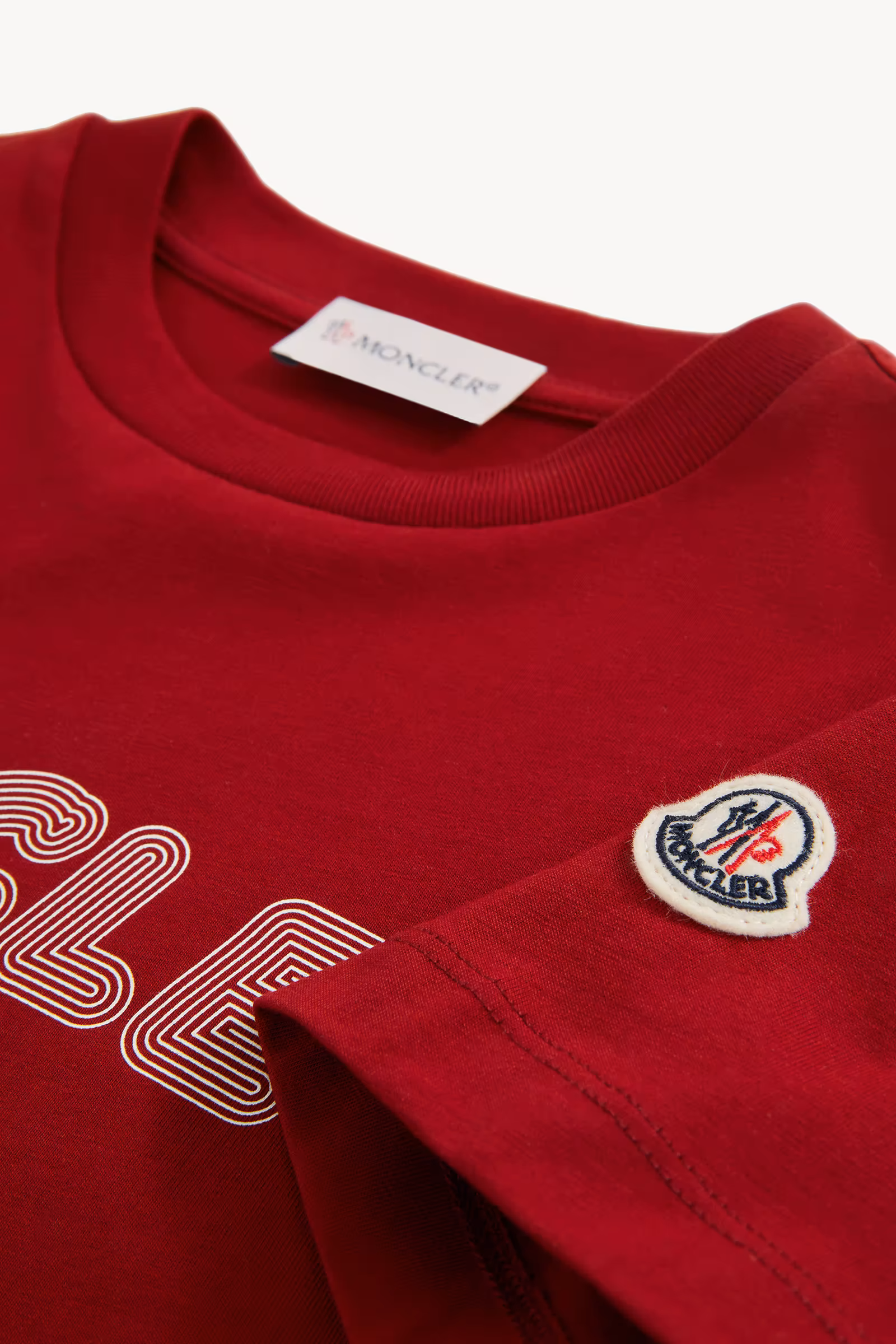 Optical Logo Cotton T-Shirt