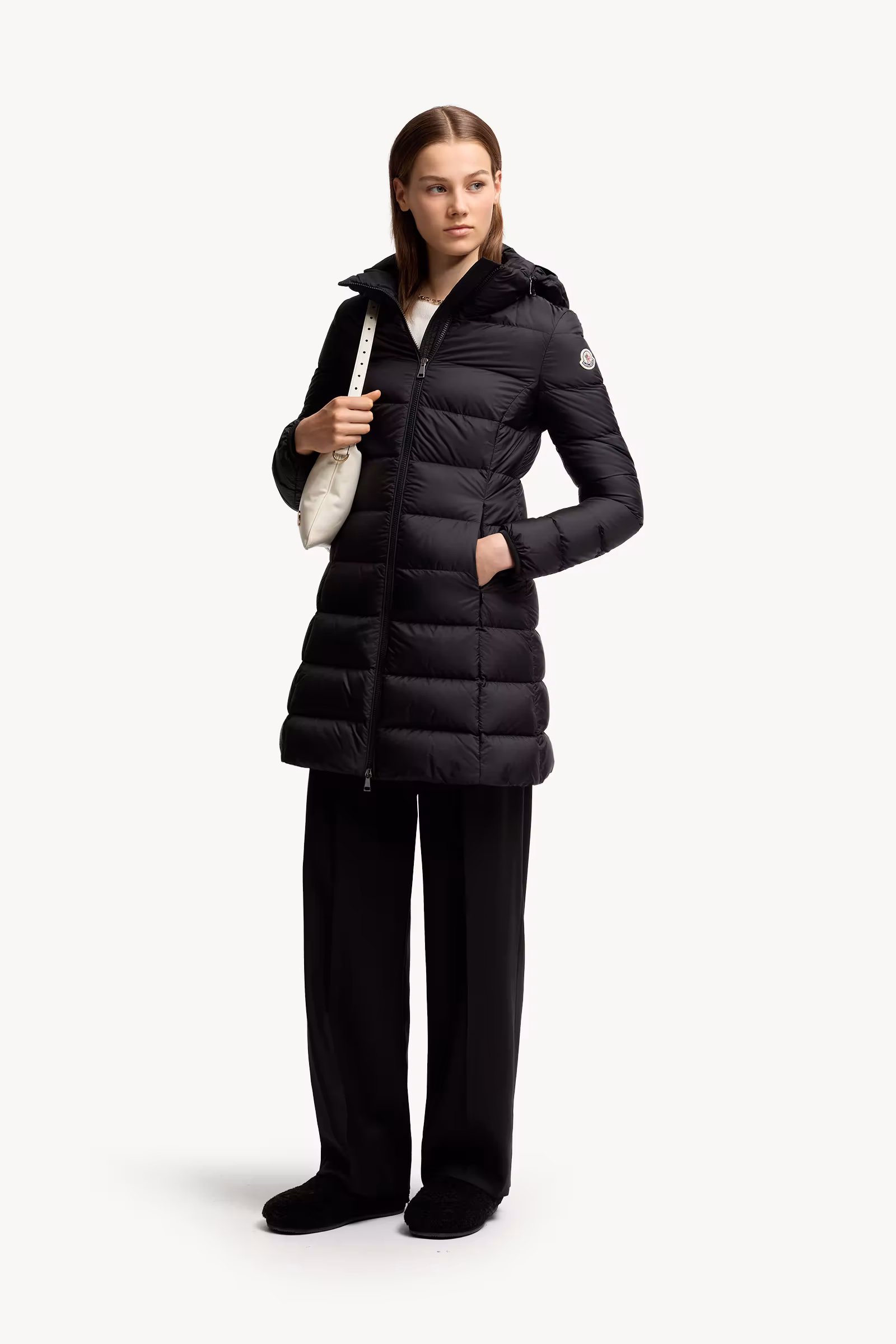 Gie Hooded Long Down Jacket