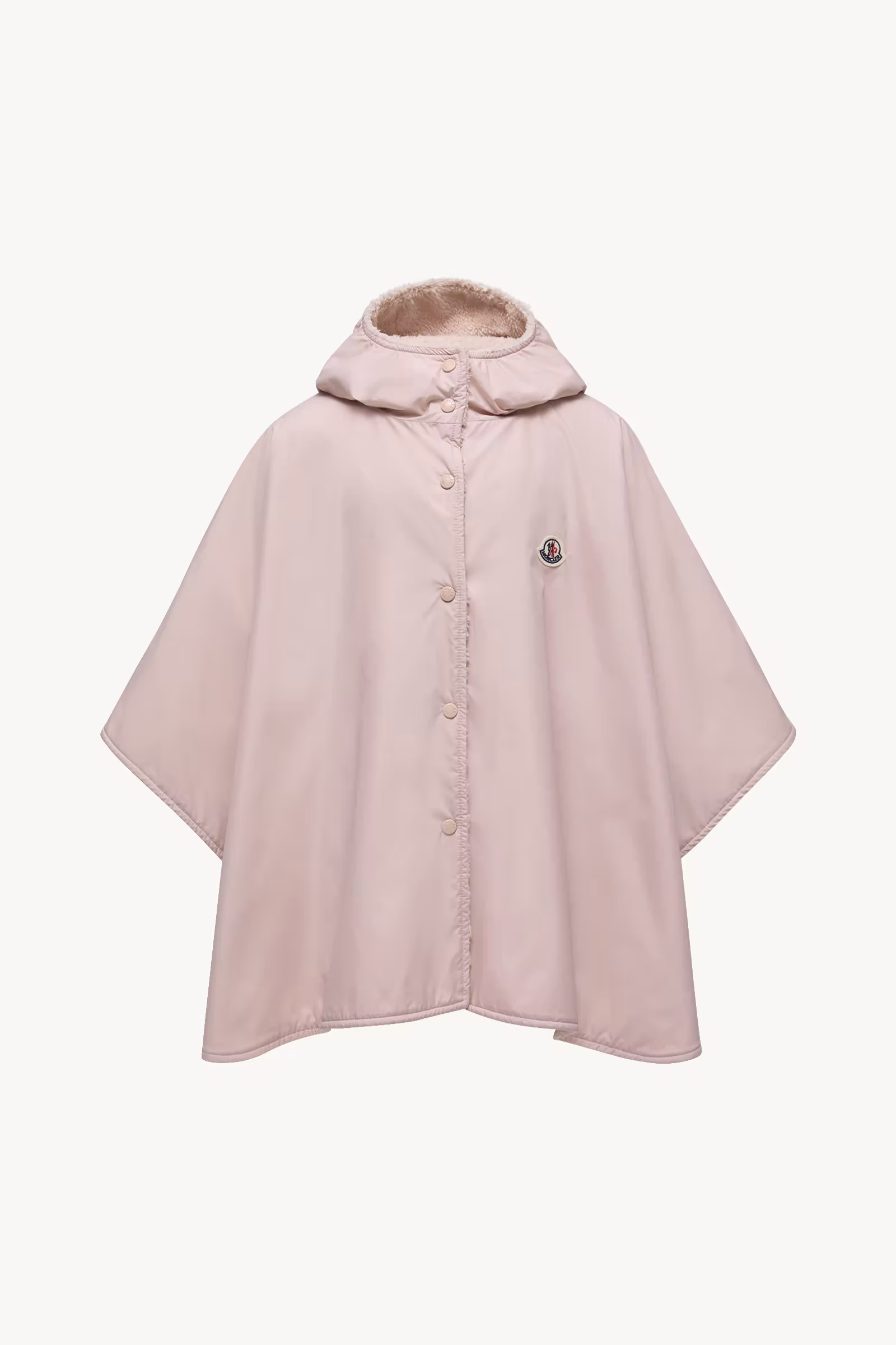 Reversible Hooded Teddy Cape