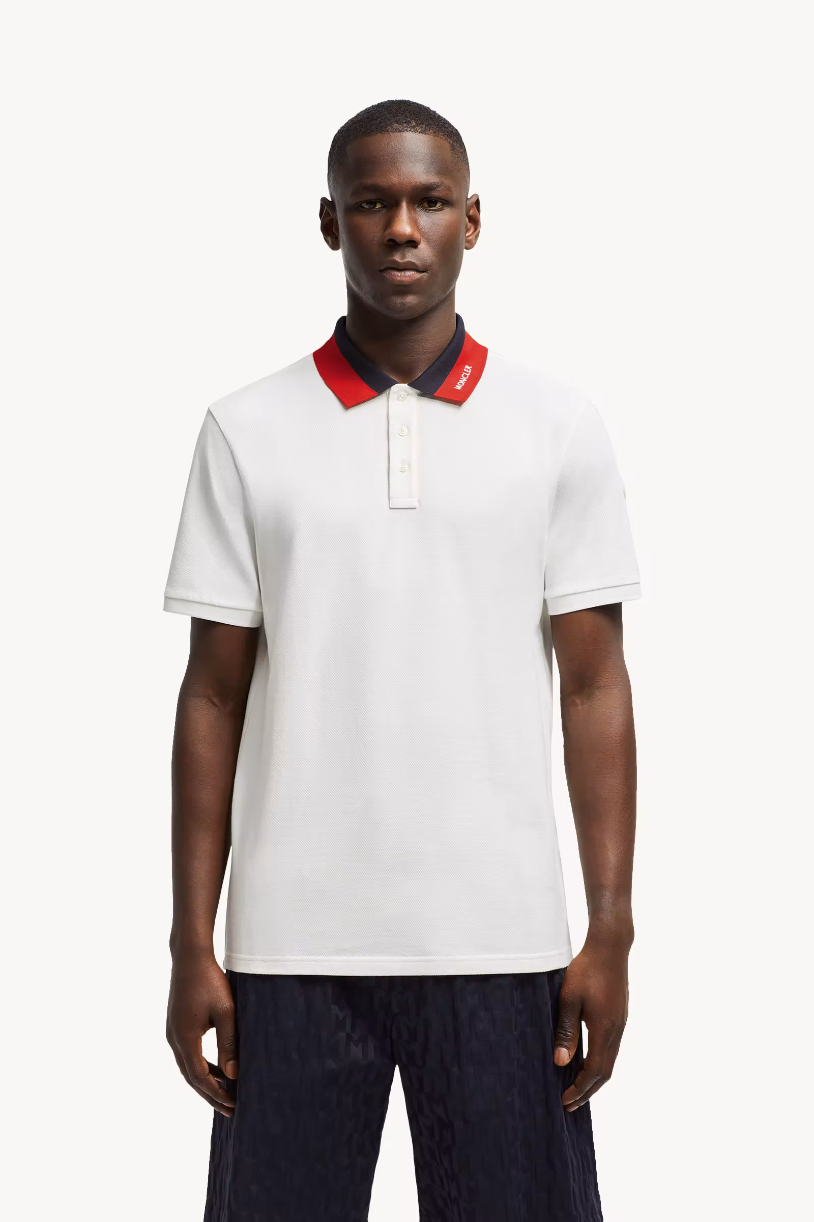 Embroidered Logo Cotton Piquet Polo Shirt