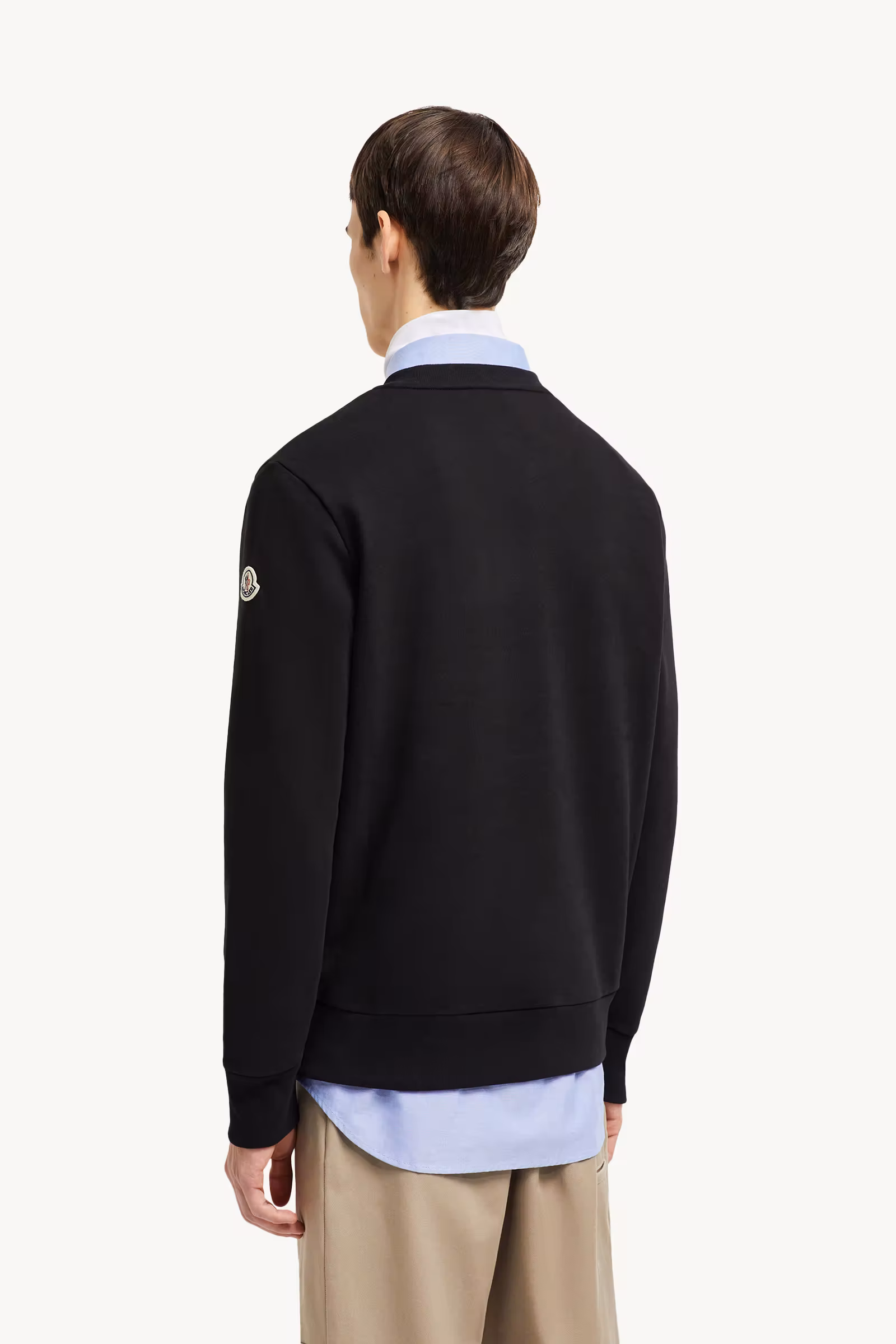 Embroidered Logo Cotton Sweatshirt