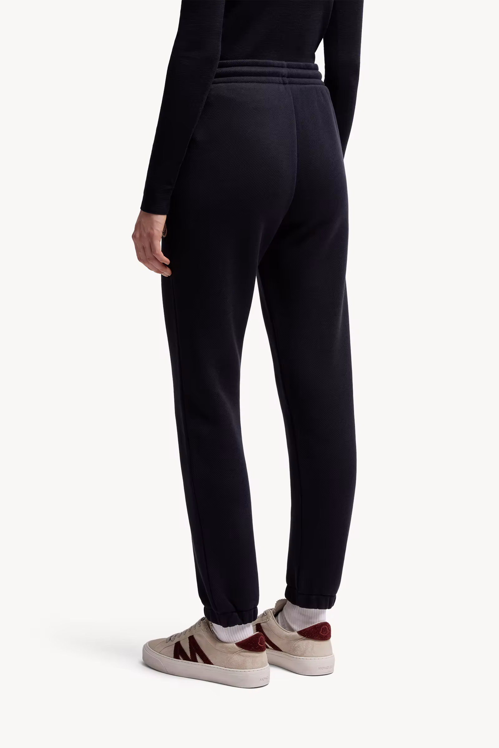 Logo Patch Cotton Sweatpants