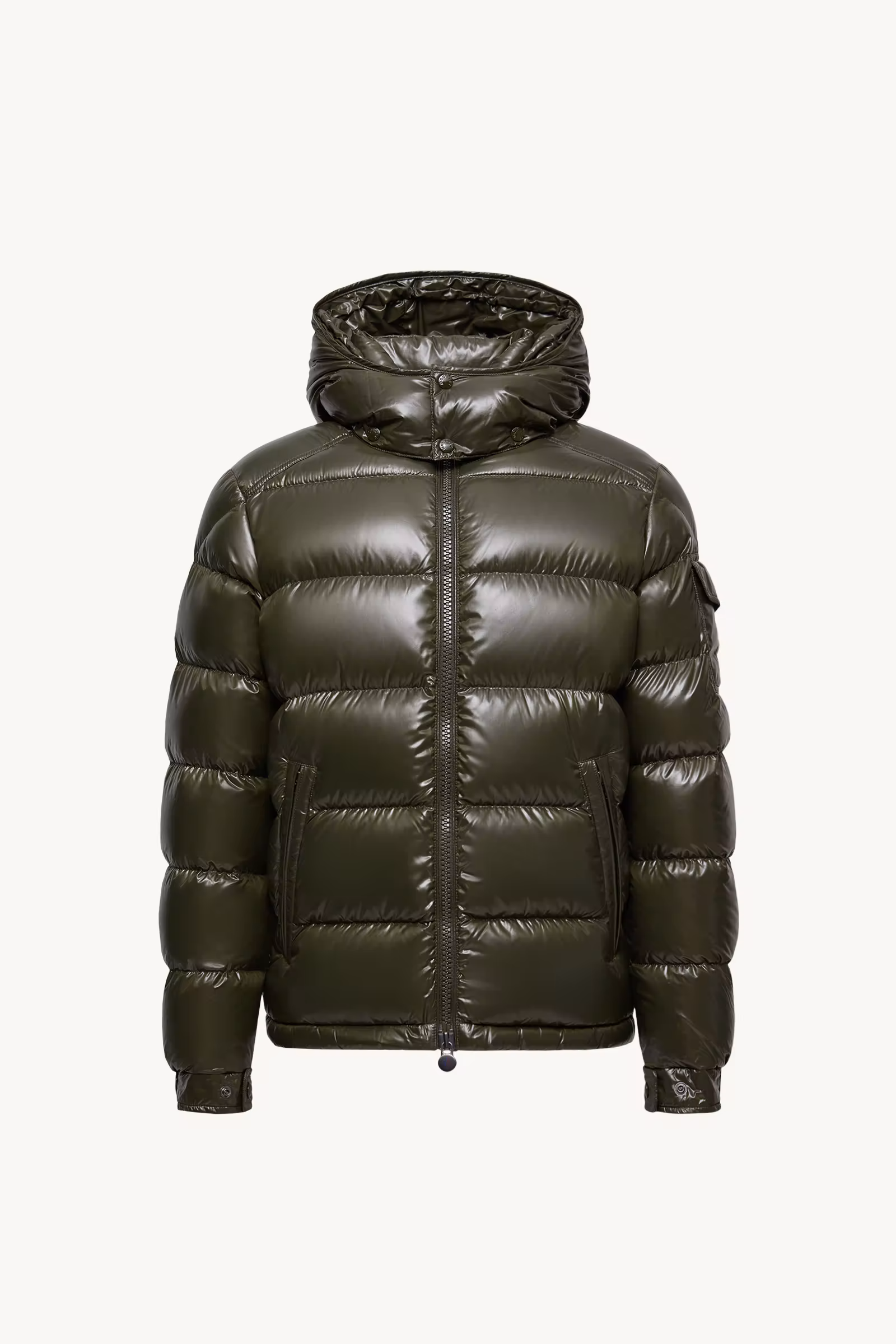 Moncler Maya Hooded Short Down Jacket