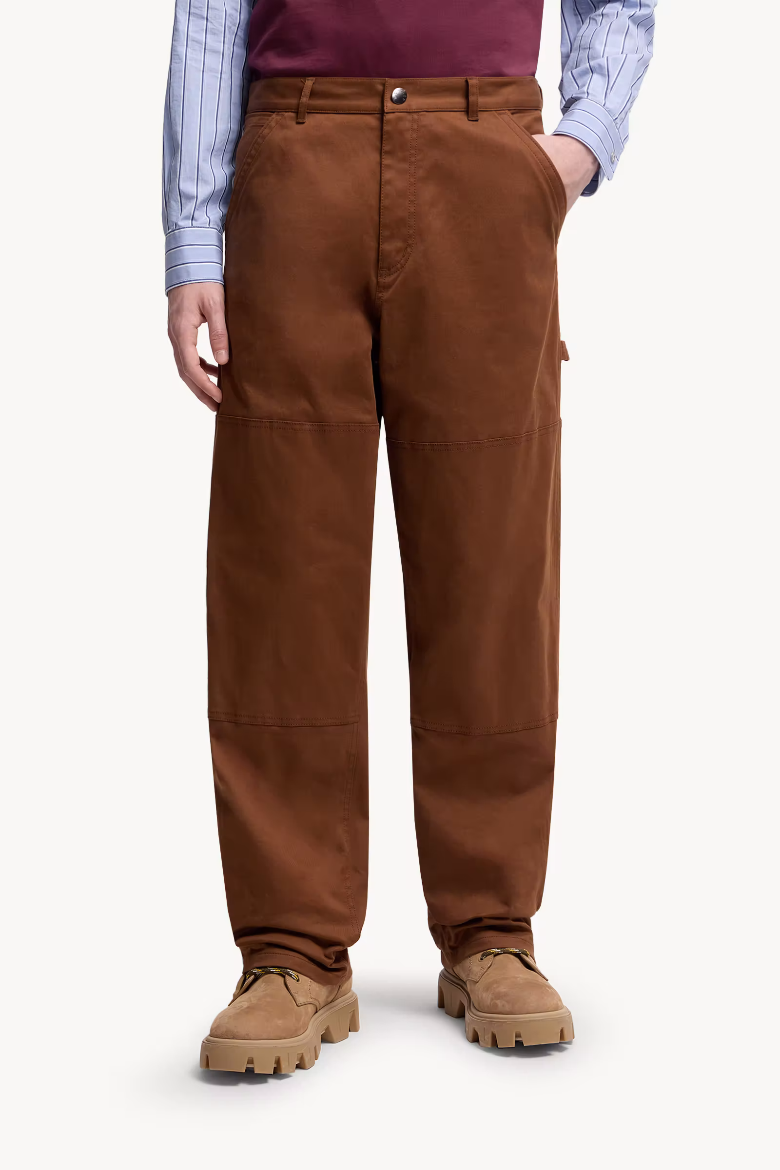 Cotton Gabardine Pants