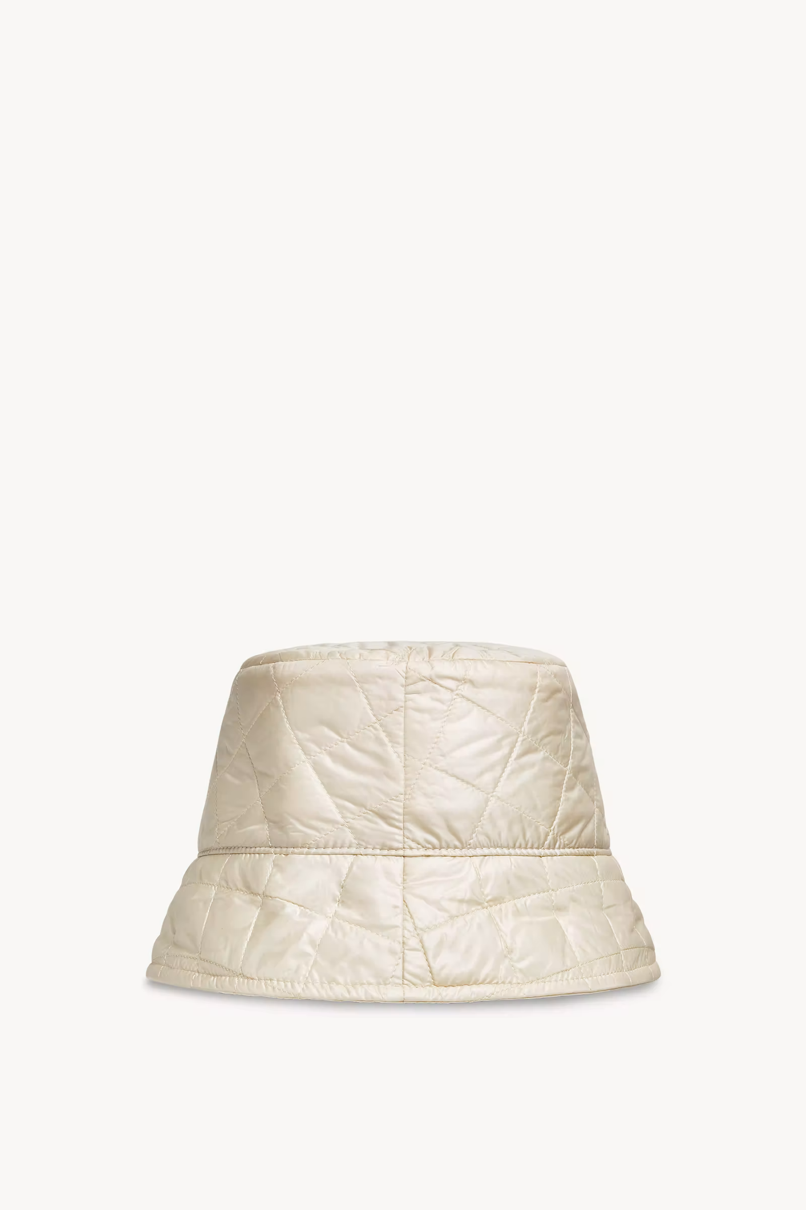 Diamond-Quilted Padded Bucket Hat