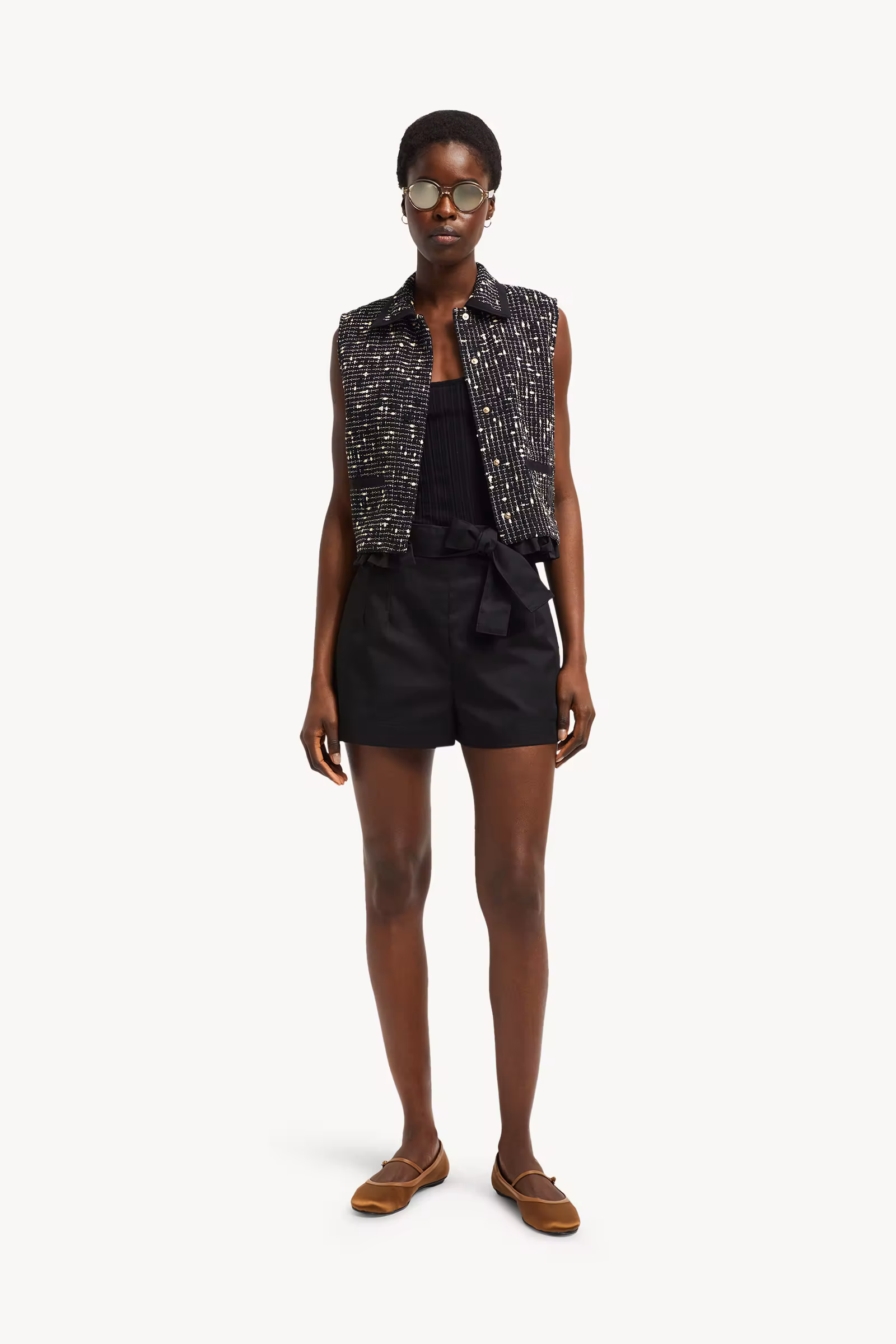 Gabardine Shorts