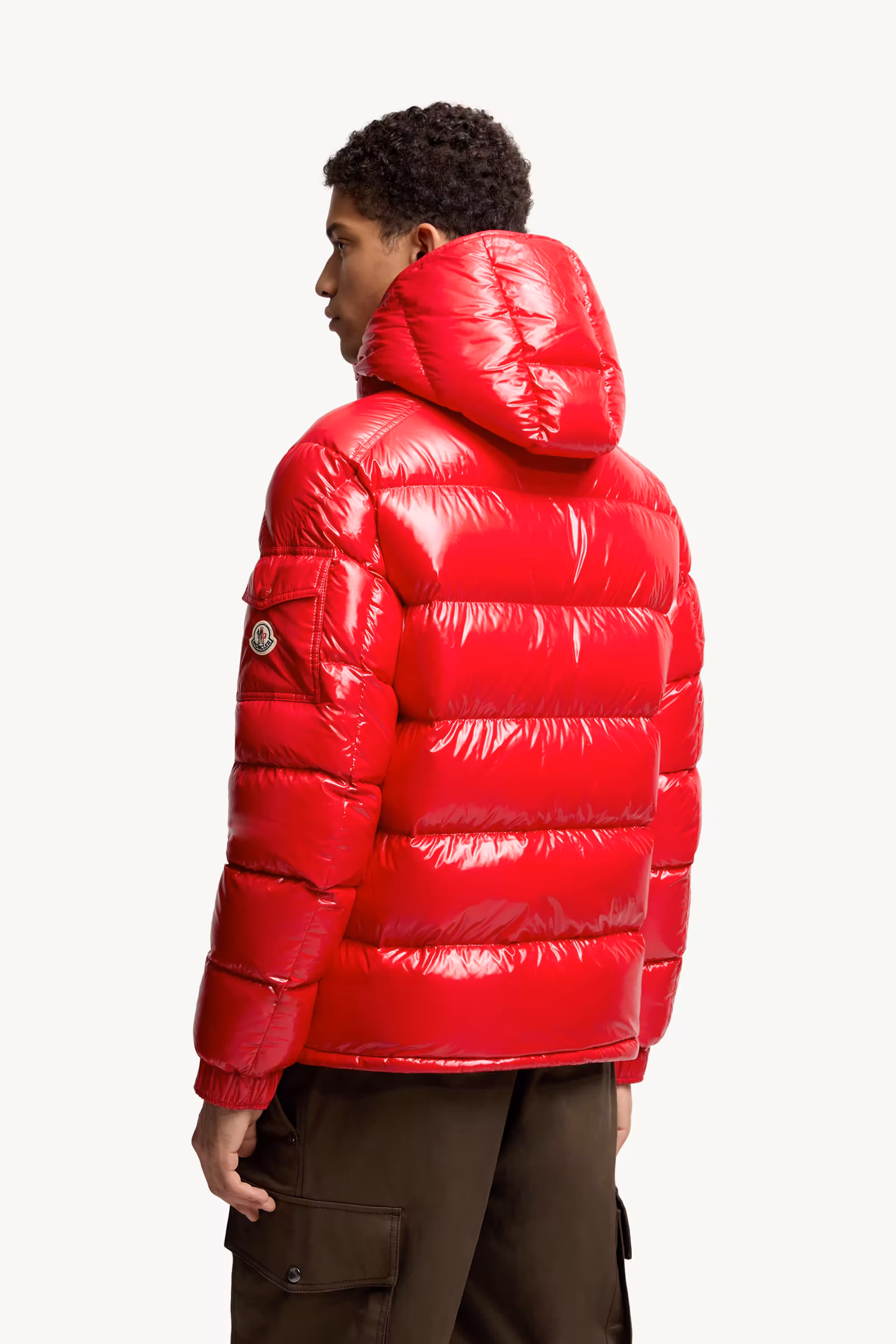 Moncler Maya Hooded Short Down Jacket