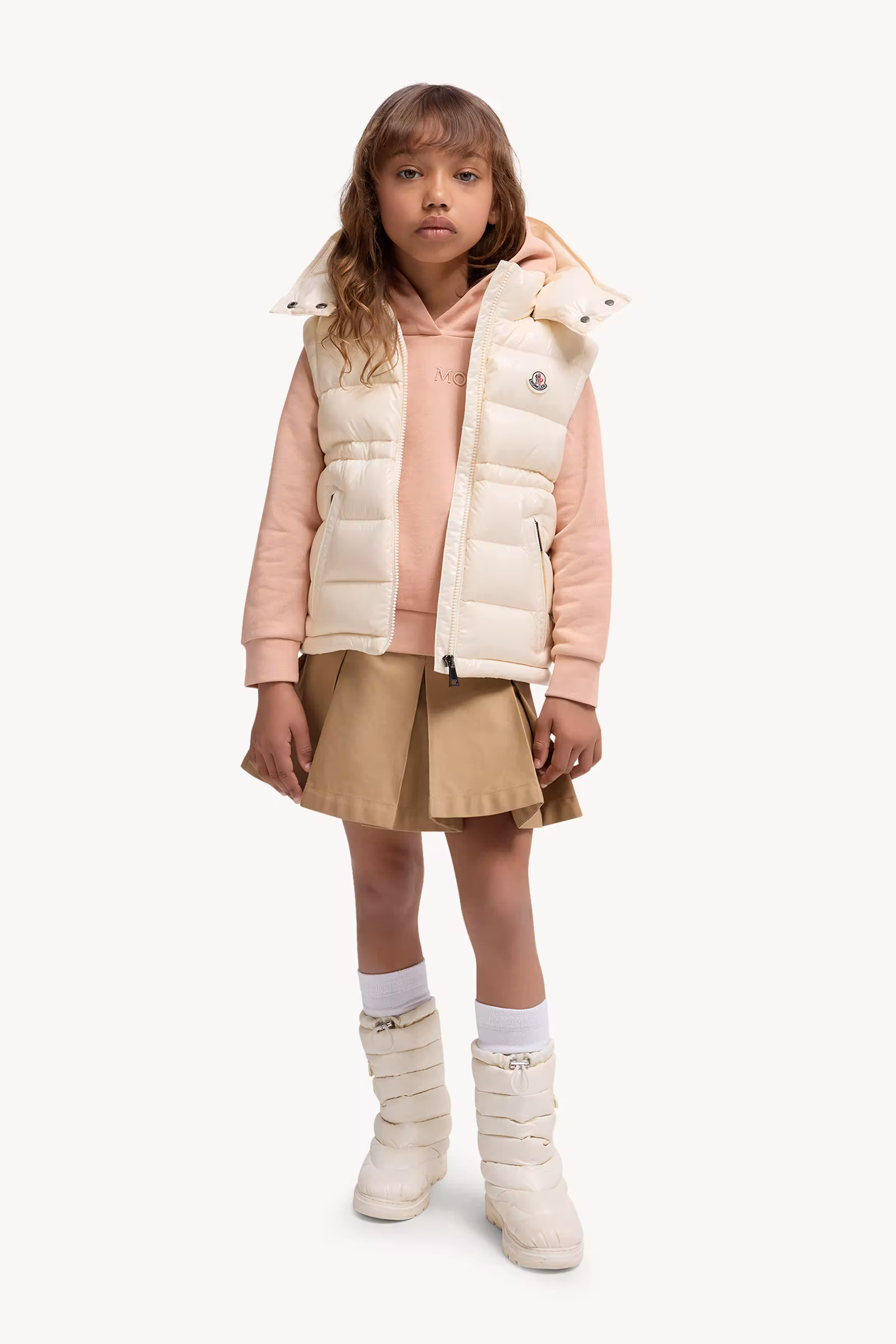 Ania Hooded Down Vest