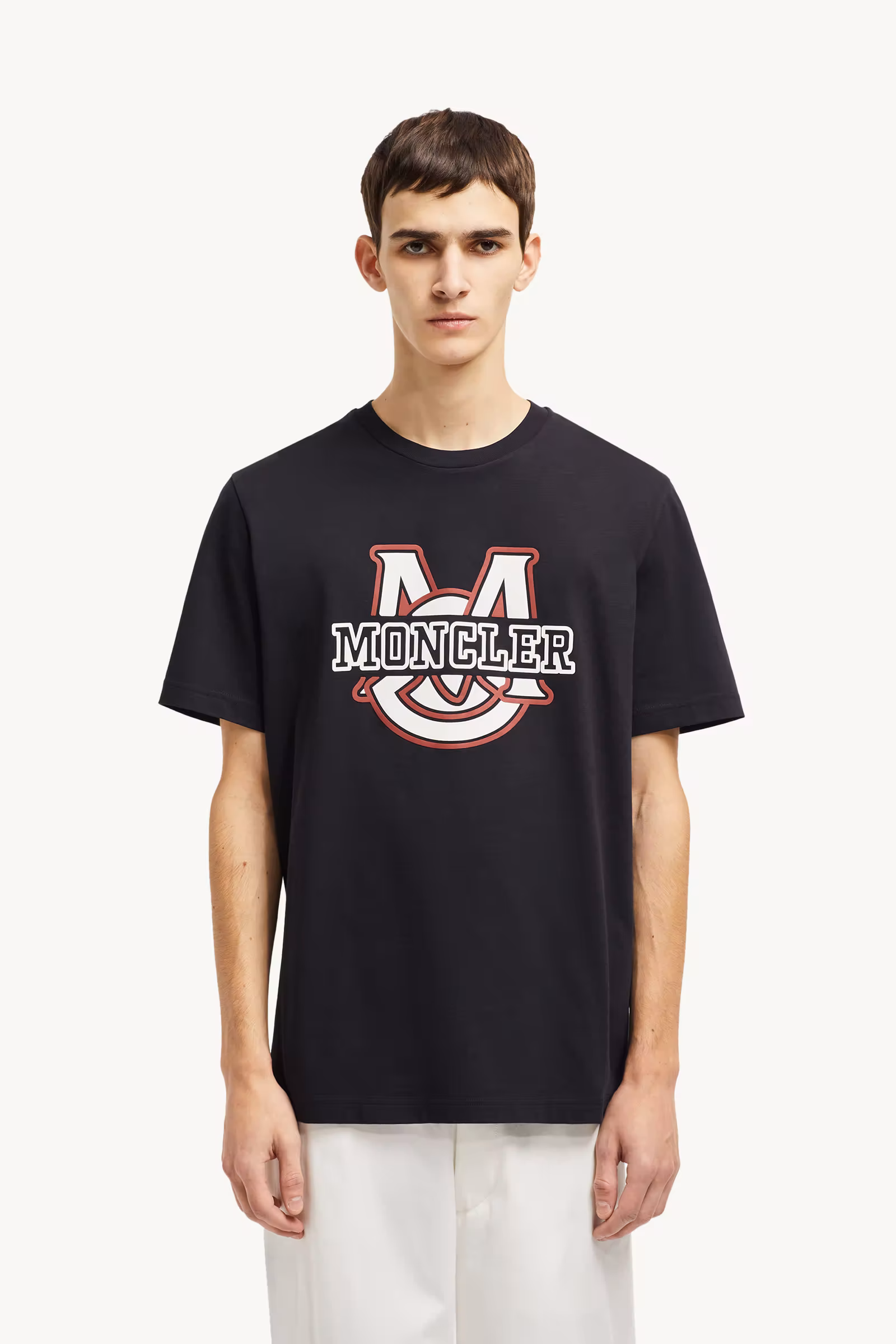 Varsity Logo Motif Cotton T-shirt