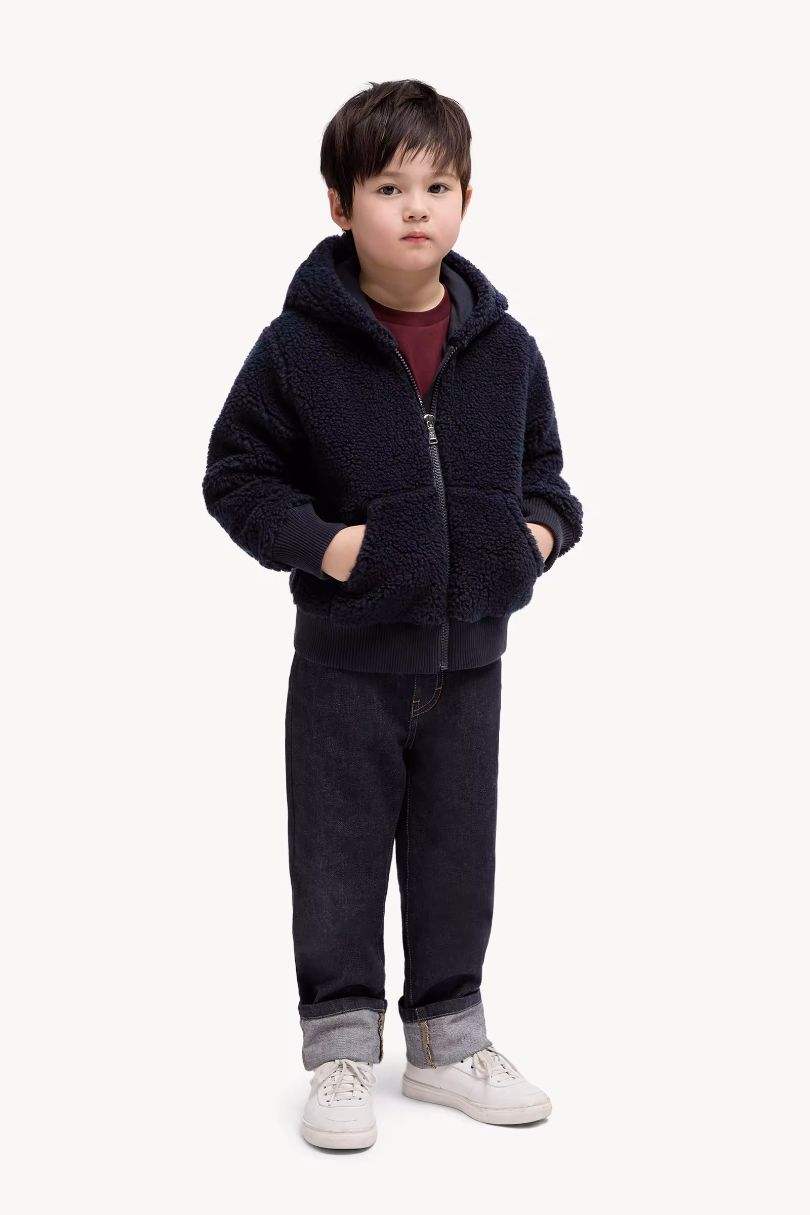 Teddy Zip-Up Hoodie