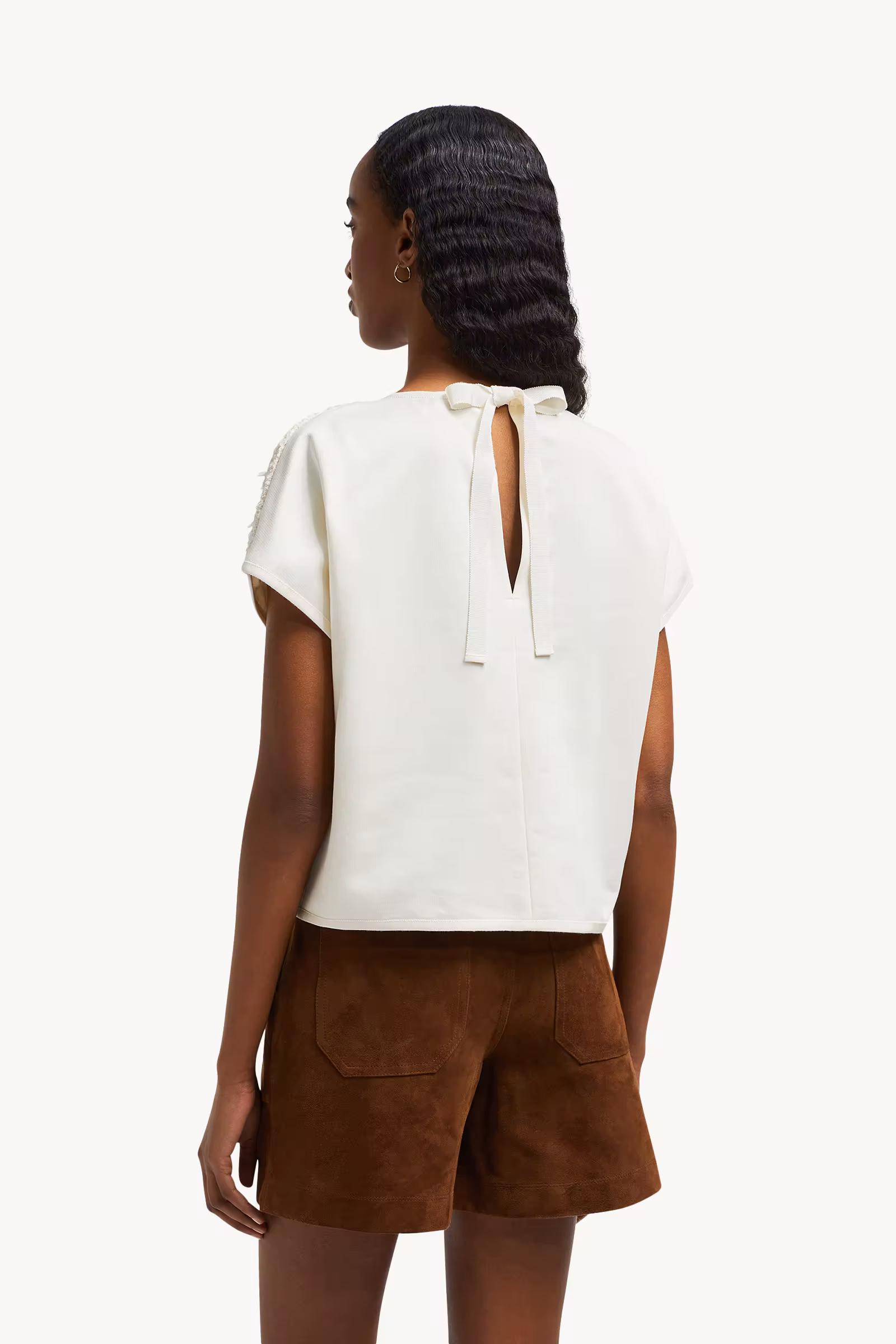 Silk & Tweed Top