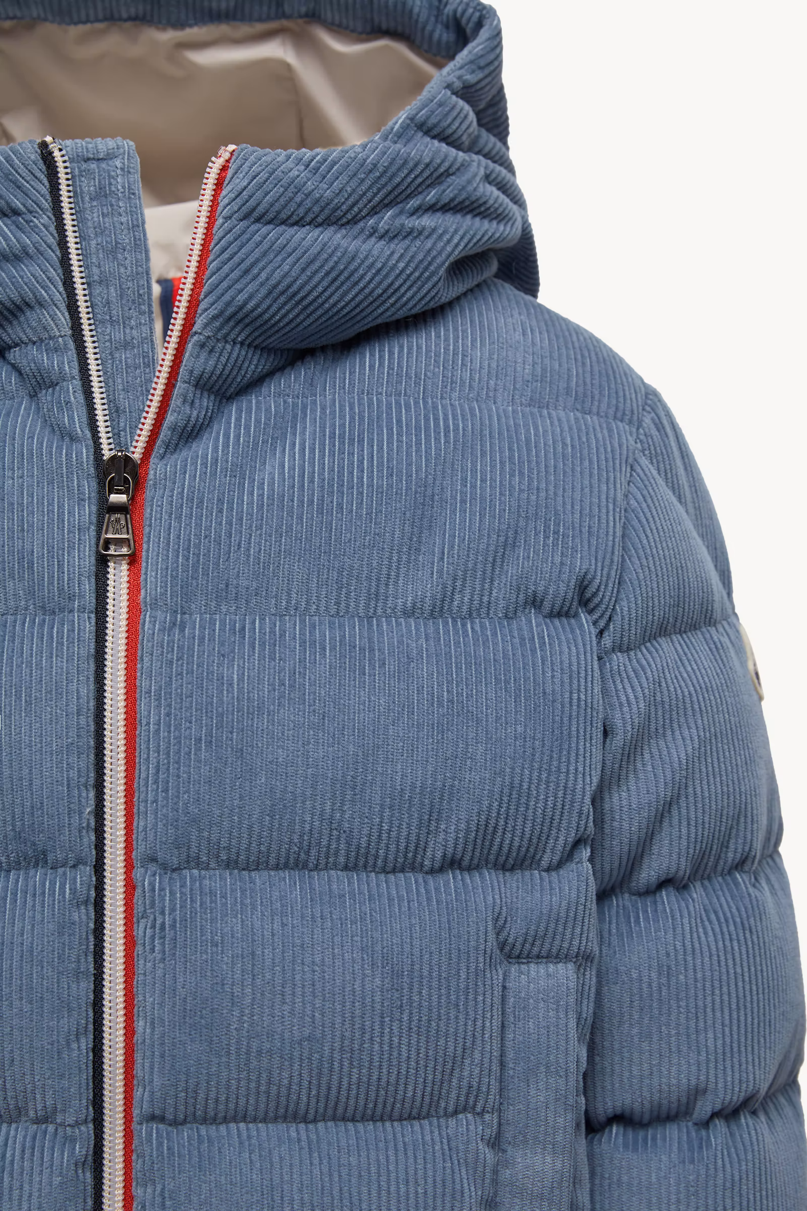Puki Hooded Corduroy Down Jacket