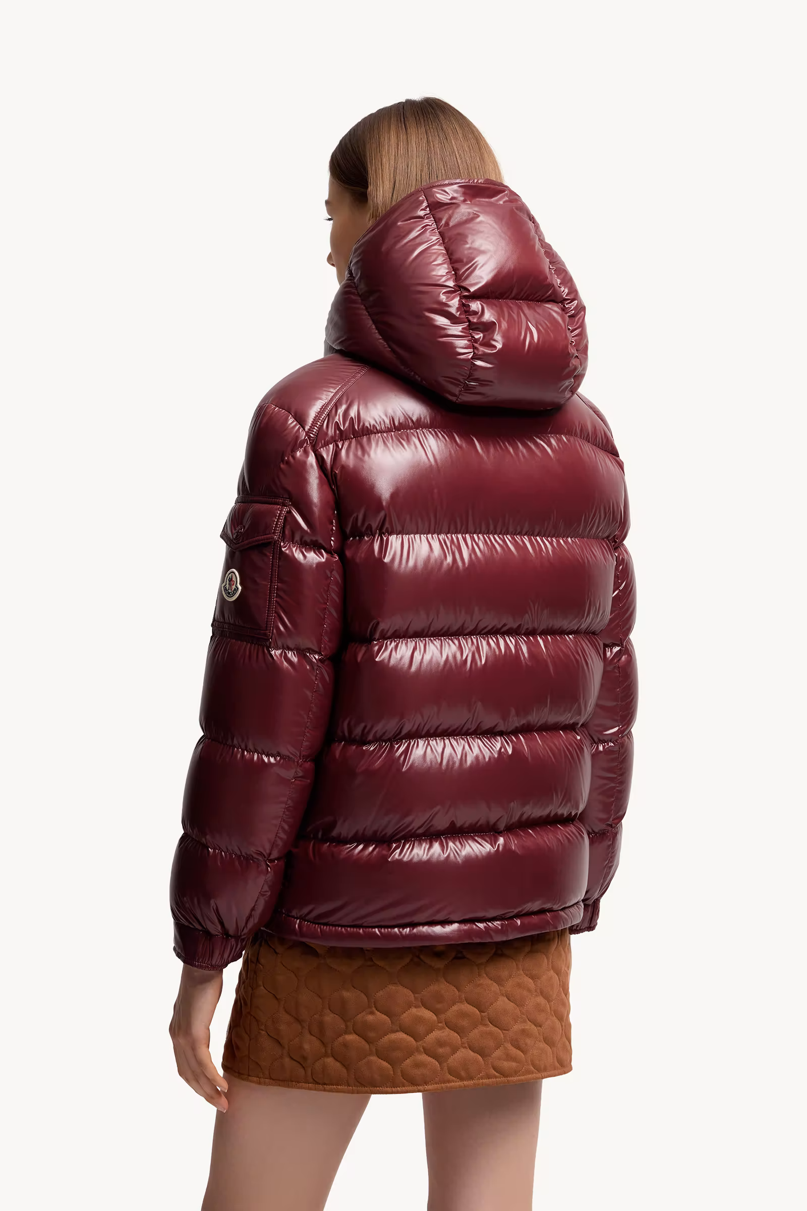 Maire Hooded Short Down Jacket