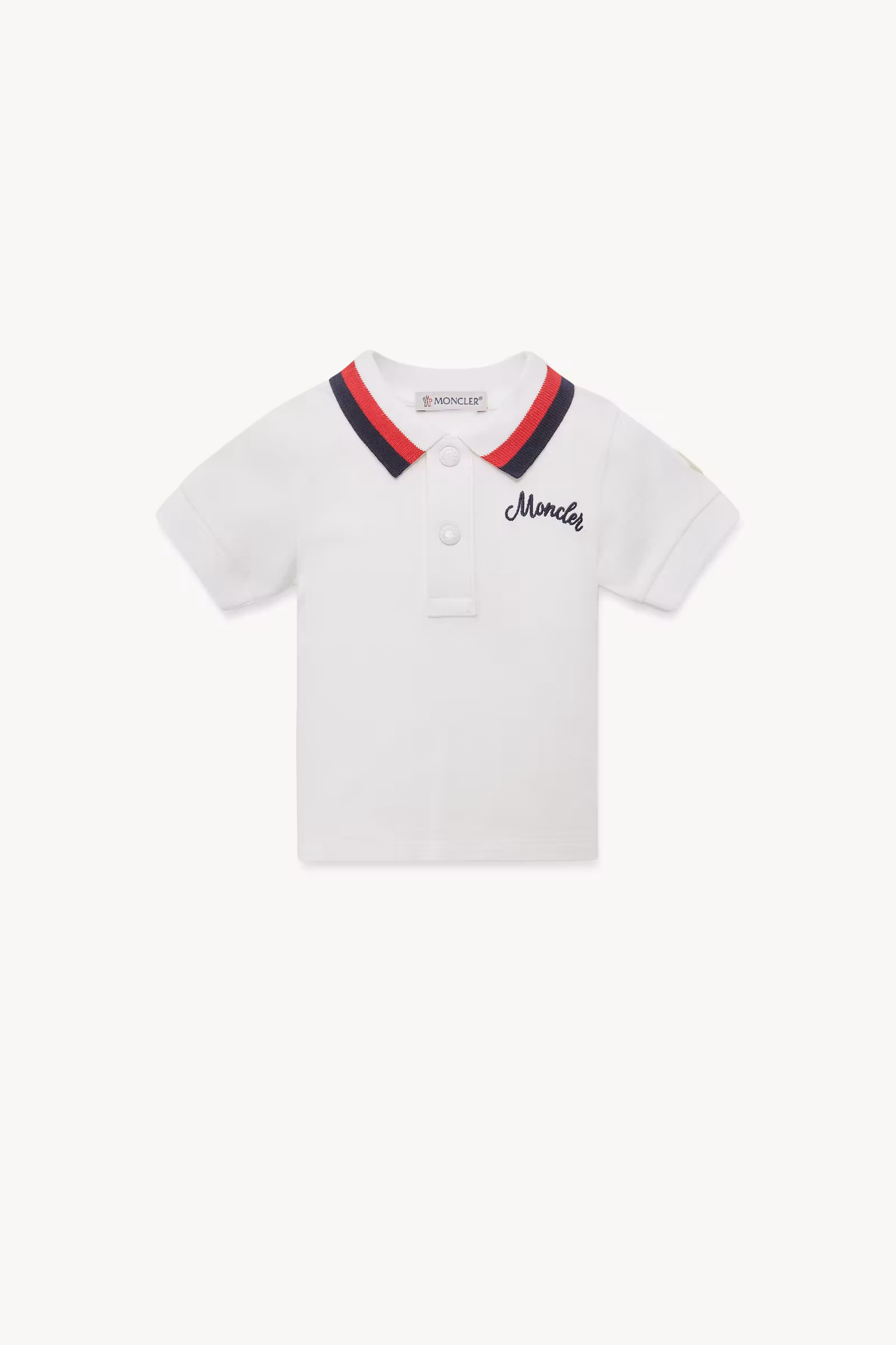 Embroidered Logo Cotton Polo Shirt