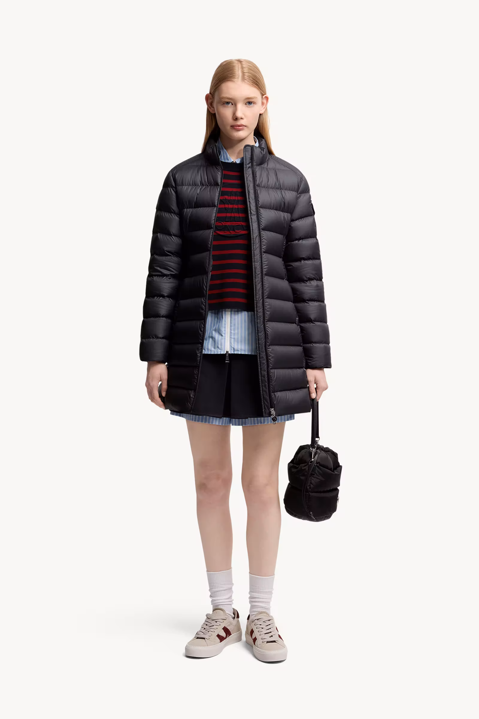 Igesse Mid-Length Down Jacket