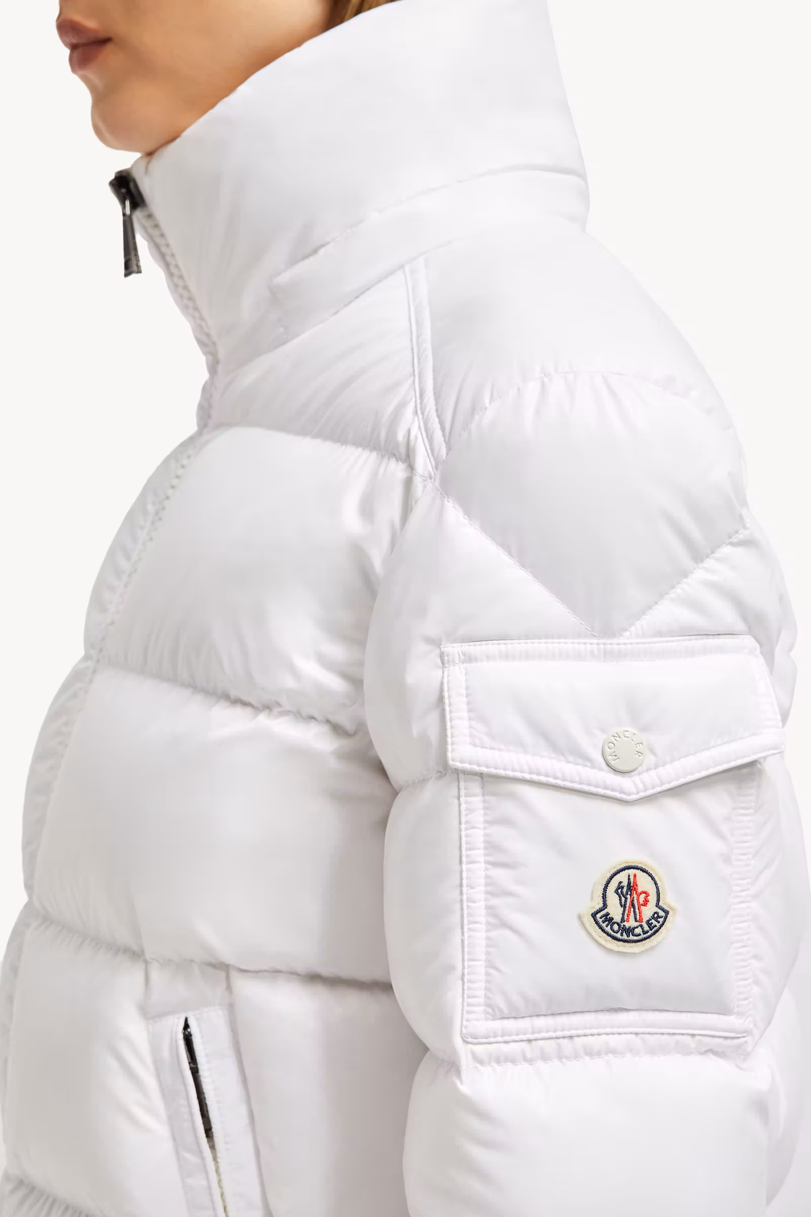Maire Hooded Short Down Jacket