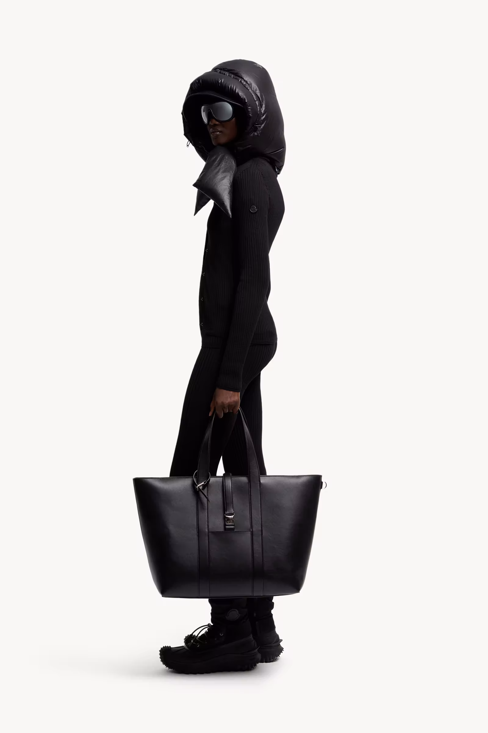 Moncler x EE72 by Edward Enninful EE Leather Tote