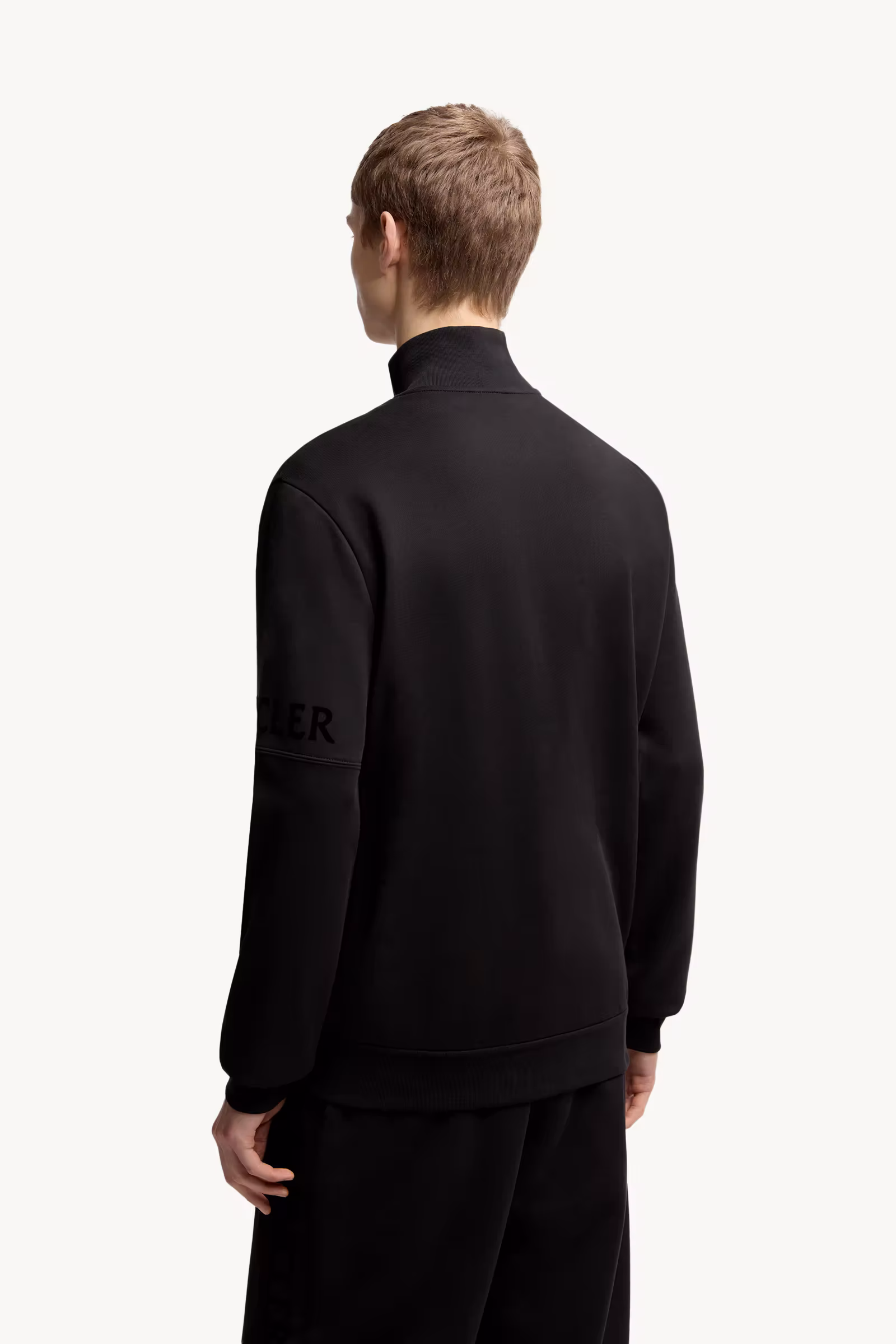 Cotton Zip-Up Sweatshirt