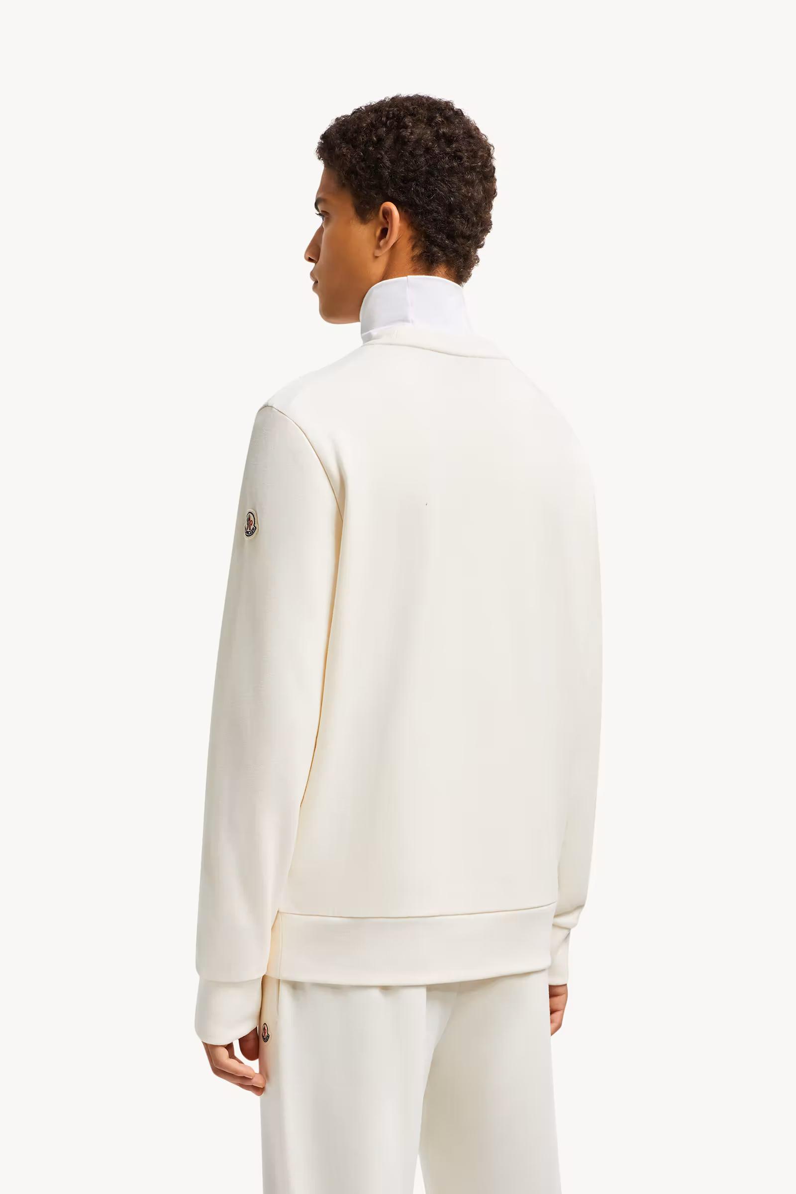 Embroidered Logo Cotton Sweatshirt