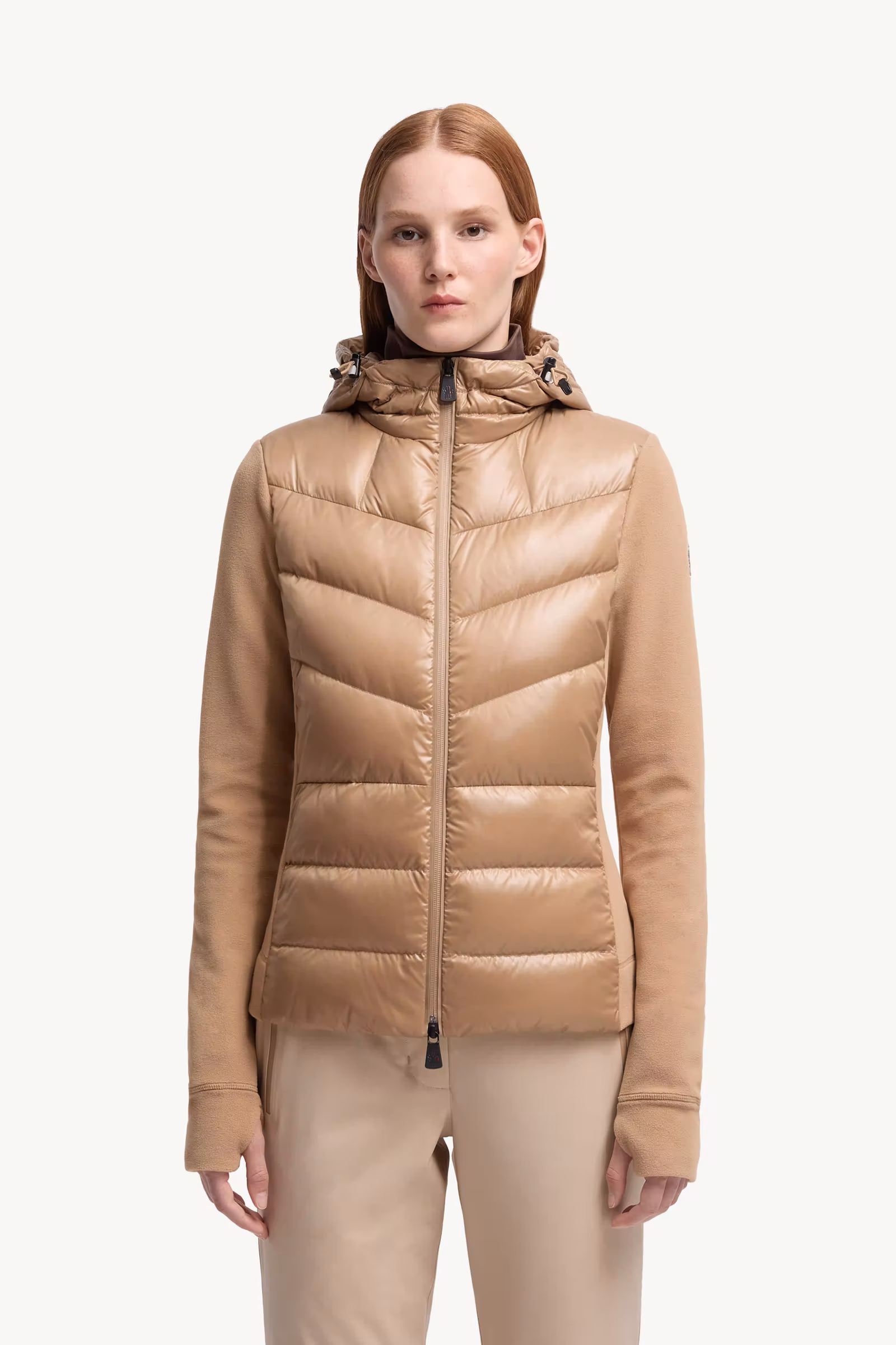 Padded Zip-Up Hoodie