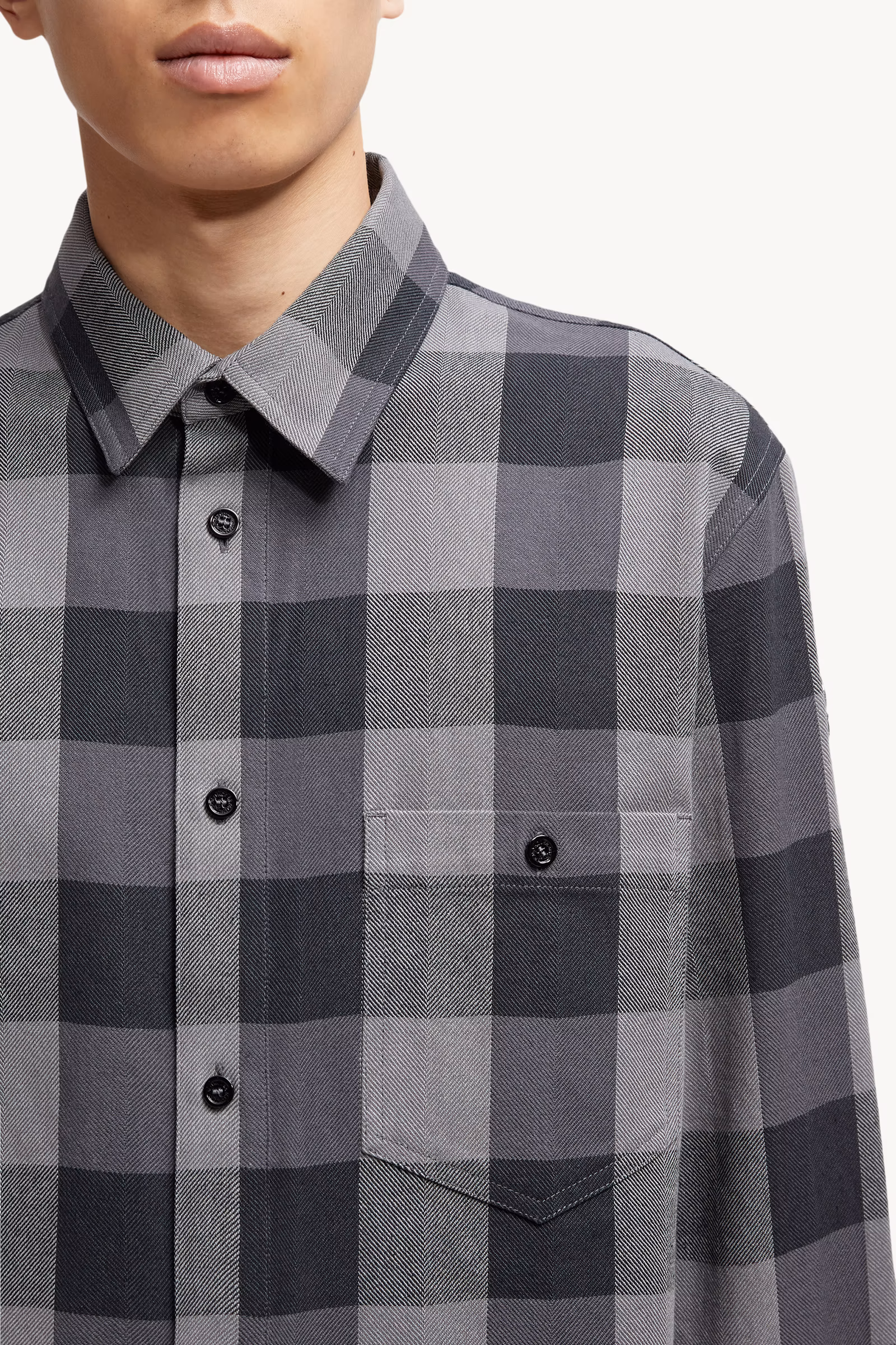 Moncler x Mercedes-Benz by NIGO Plaid Cotton Shirt