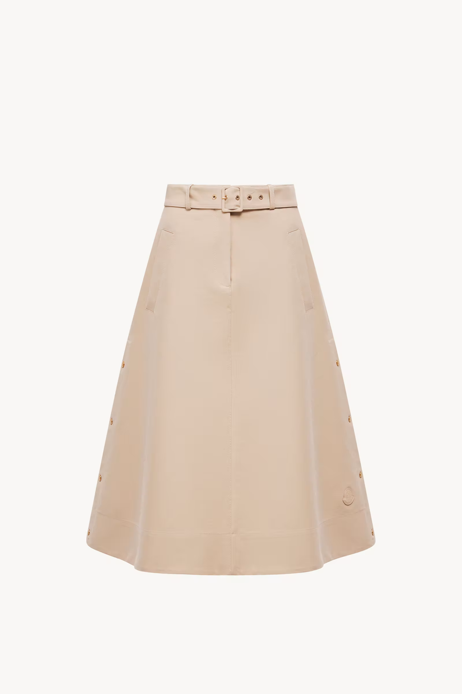 Cotton Midi Skirt