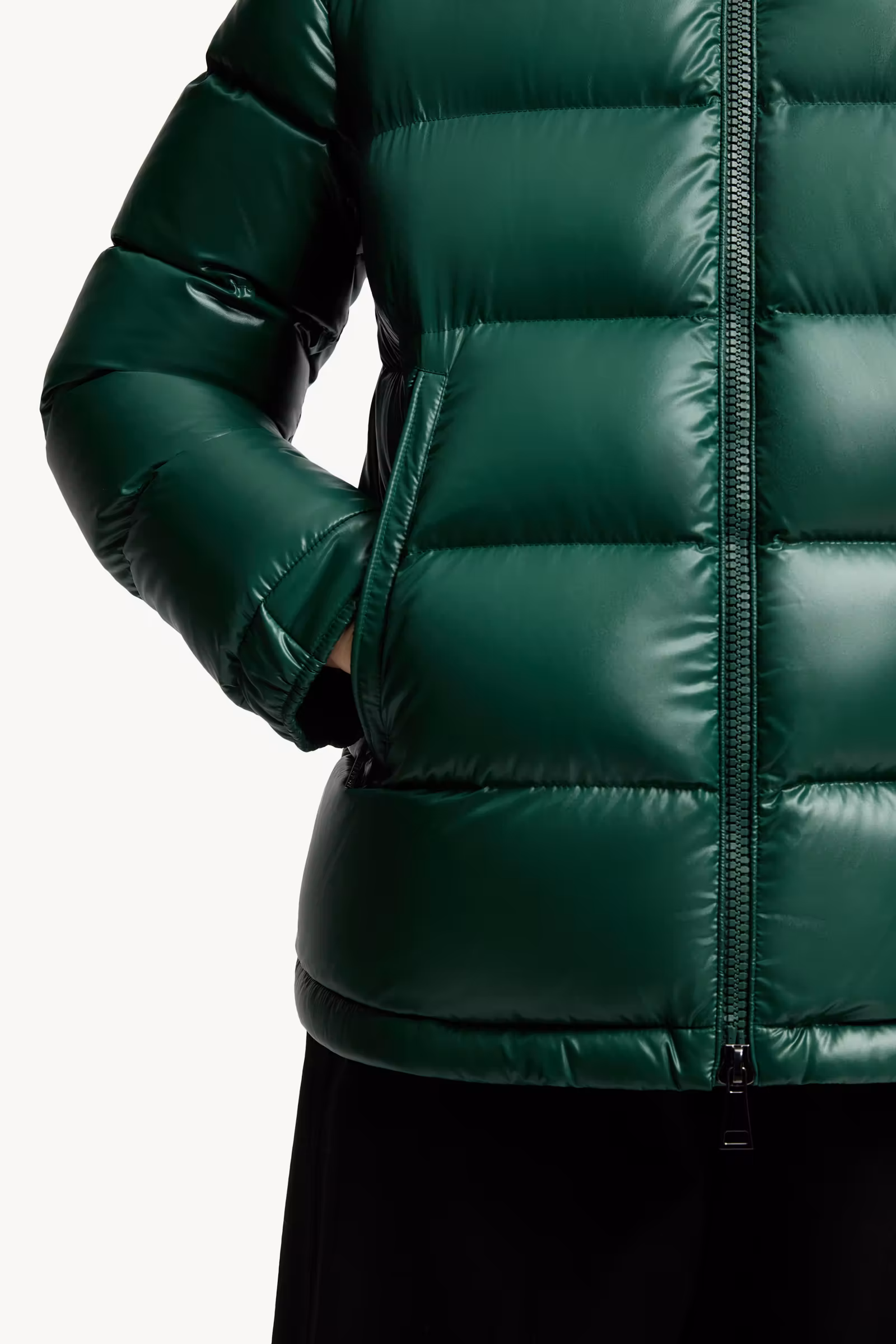 Maire Hooded Short Down Jacket
