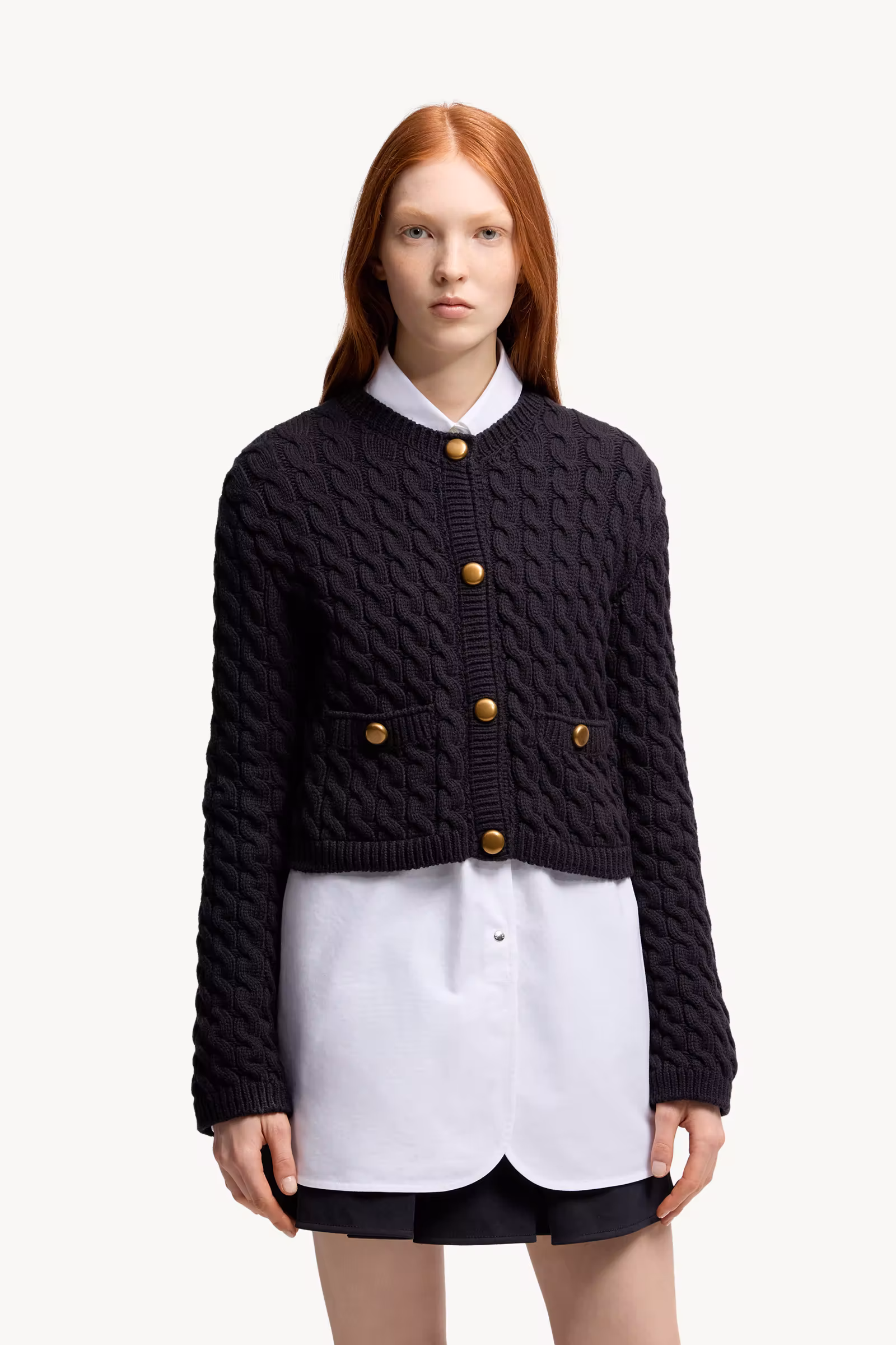 Cotton Blend Cardigan