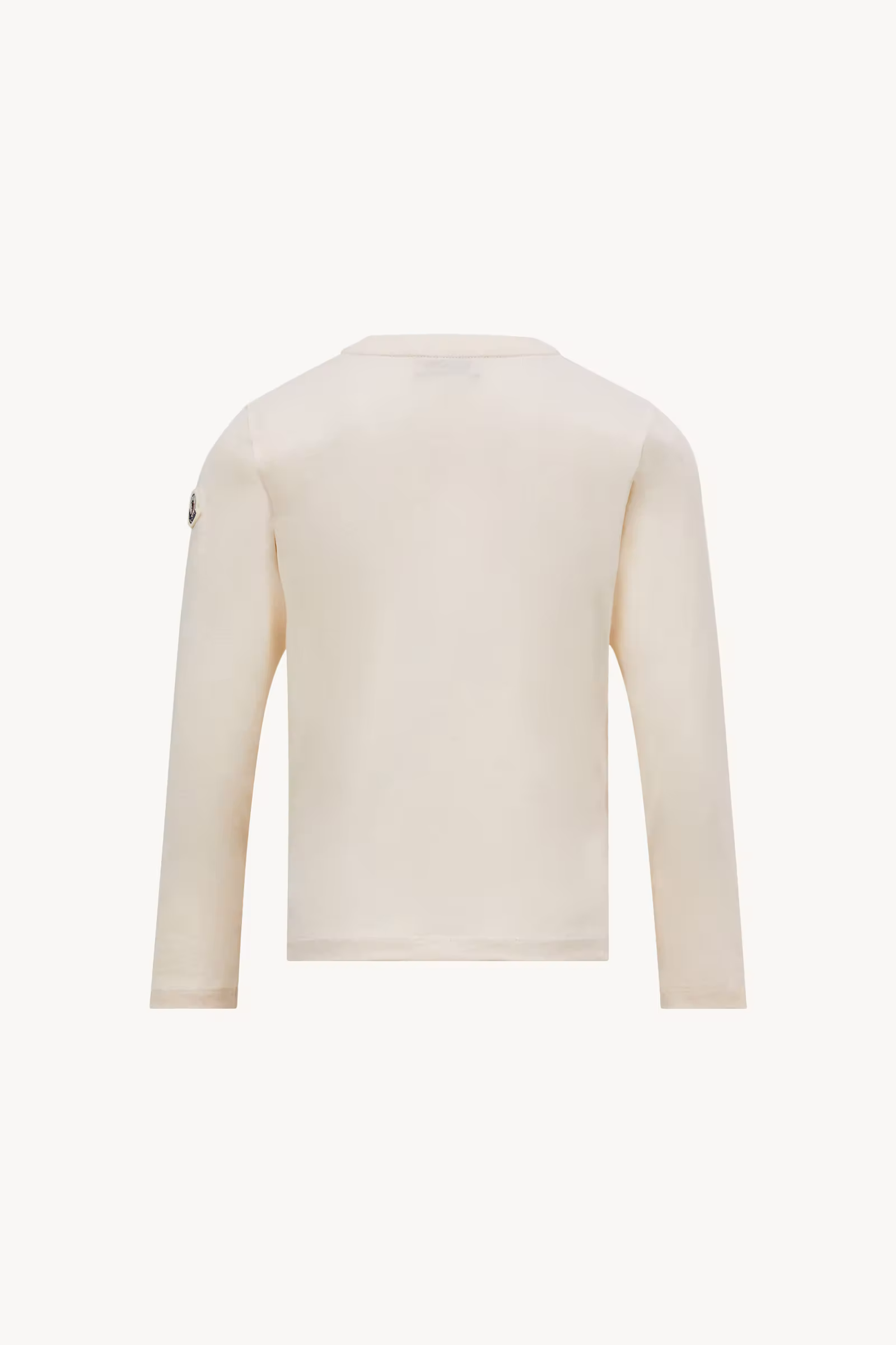 Teddy Bear Logo Long Sleeve Cotton T-Shirt