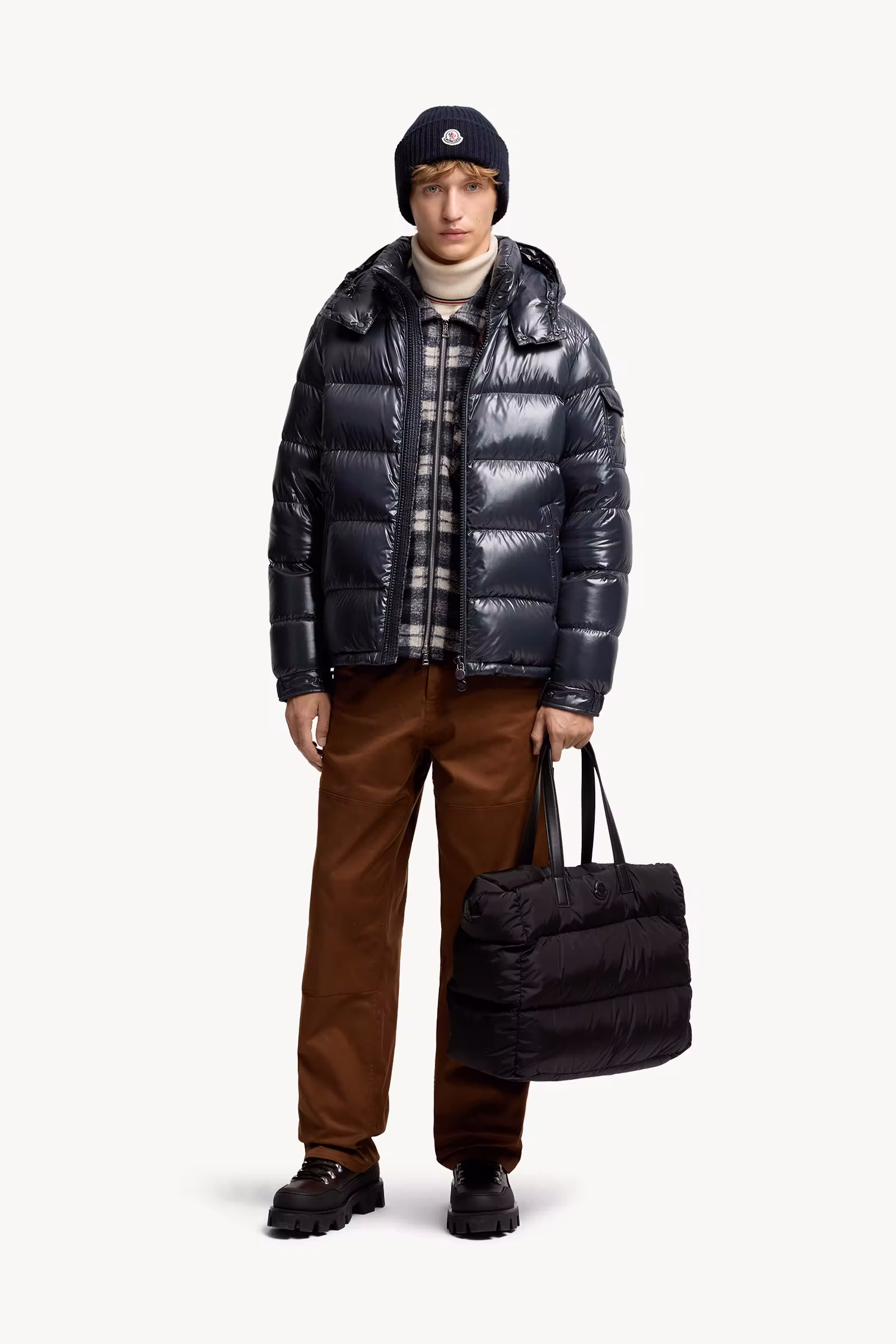 Moncler Maya Hooded Short Down Jacket