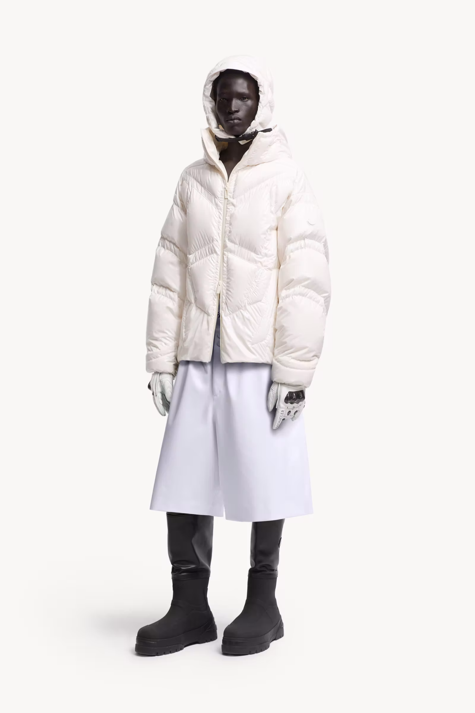 Moncler x A$AP Rocky Logo Print Shorts