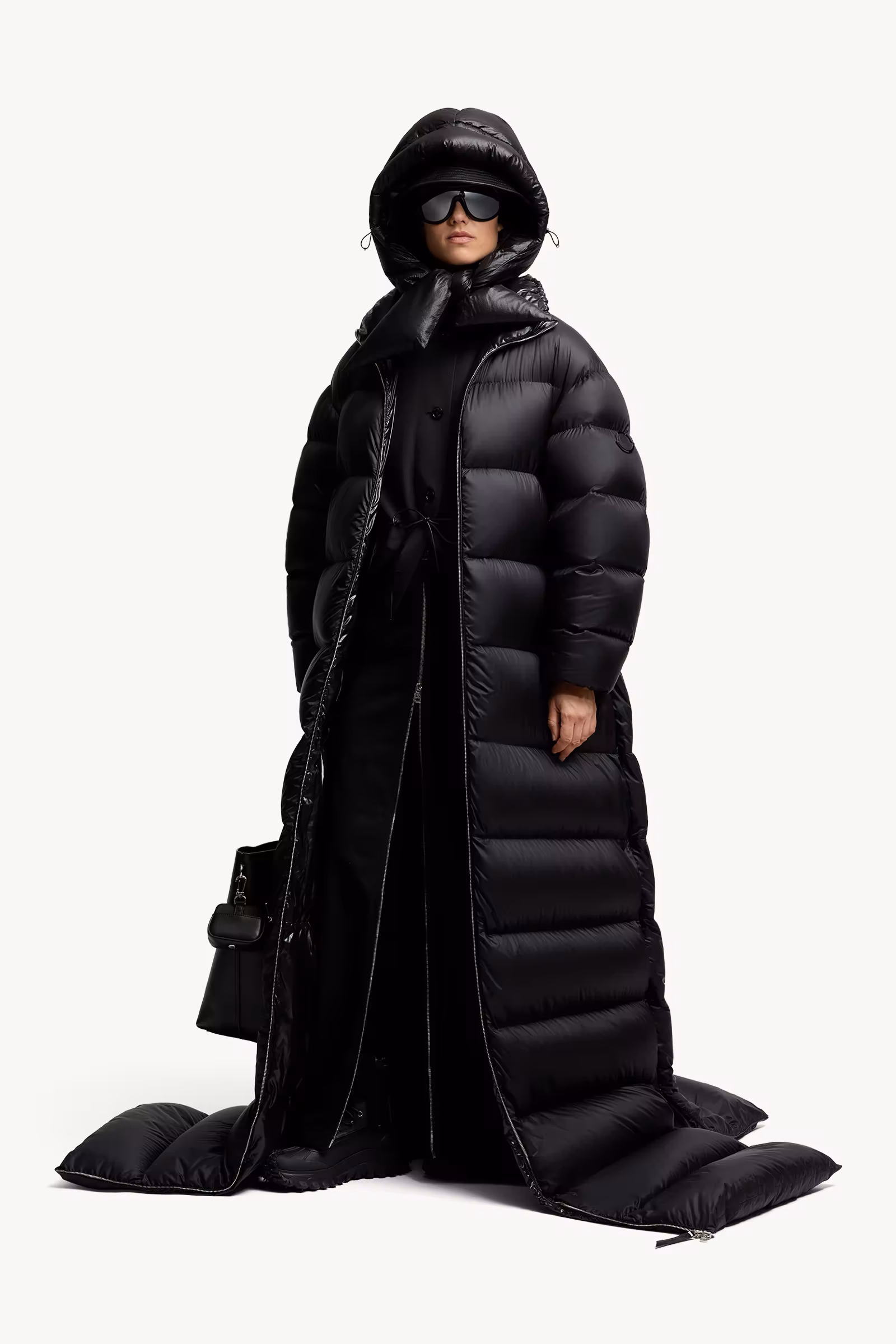 Moncler x EE72 by Edward Enninful Cotton Gabardine Maxi Skirt