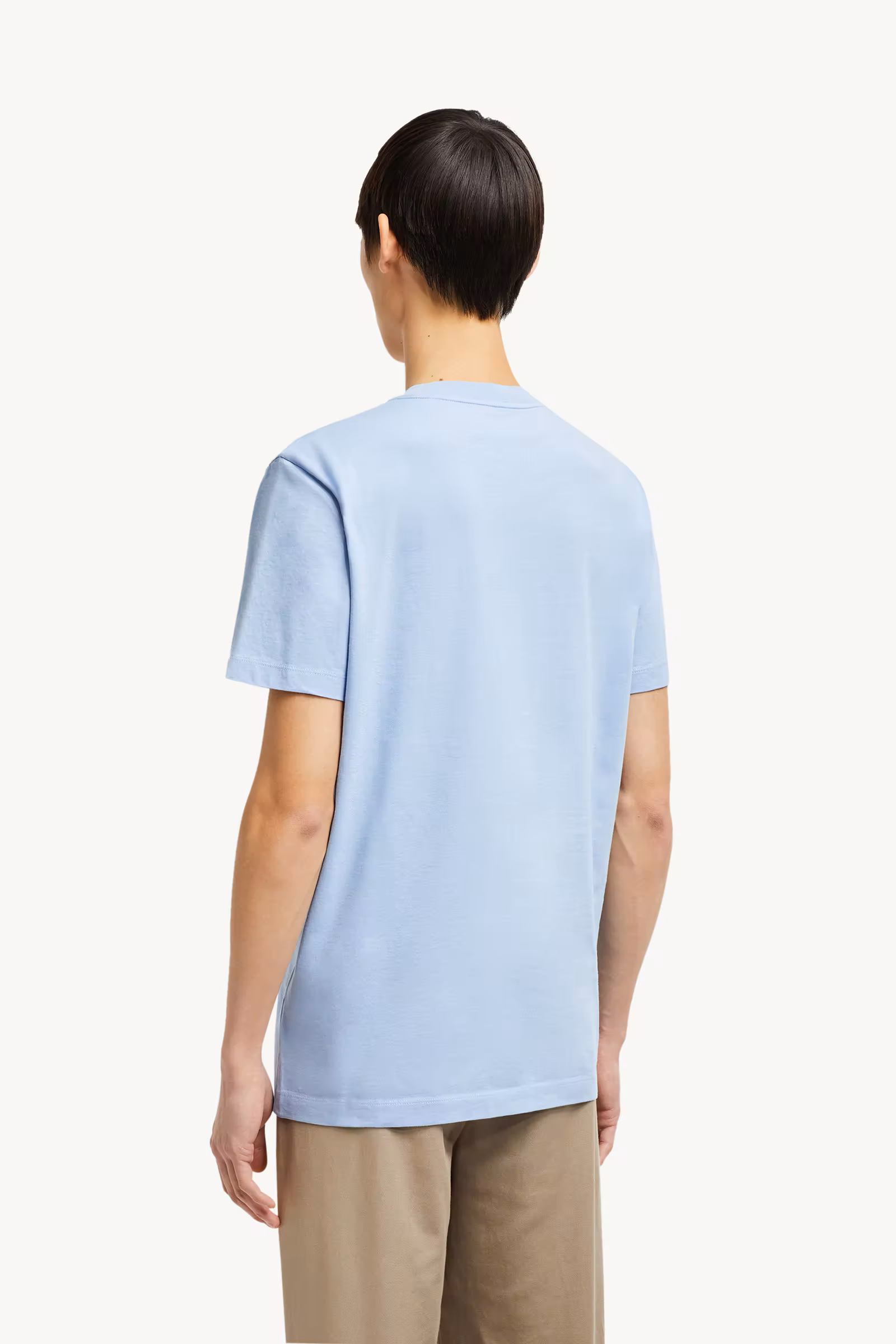 Logo Patch Cotton T-Shirt (Pack of Three)