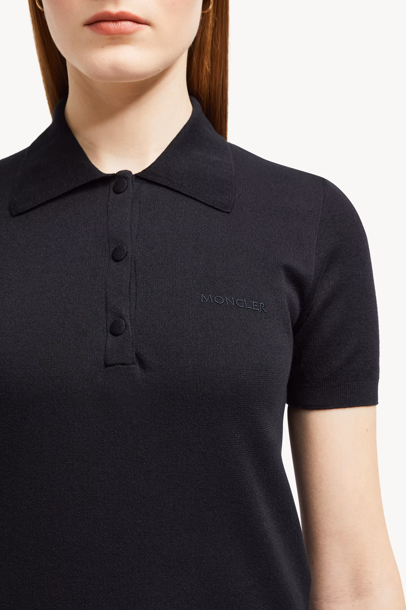 Embroidered Logo Cotton Polo Shirt