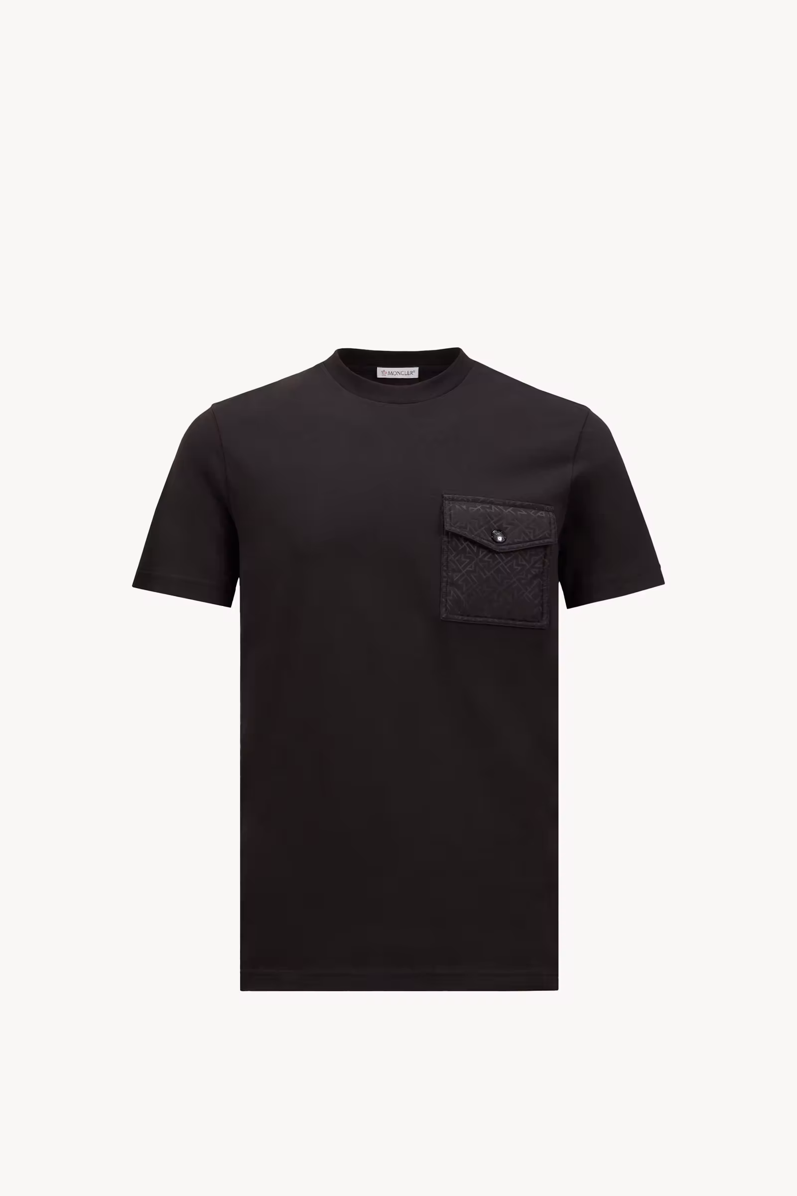 Monogram Cotton T-Shirt With Pocket