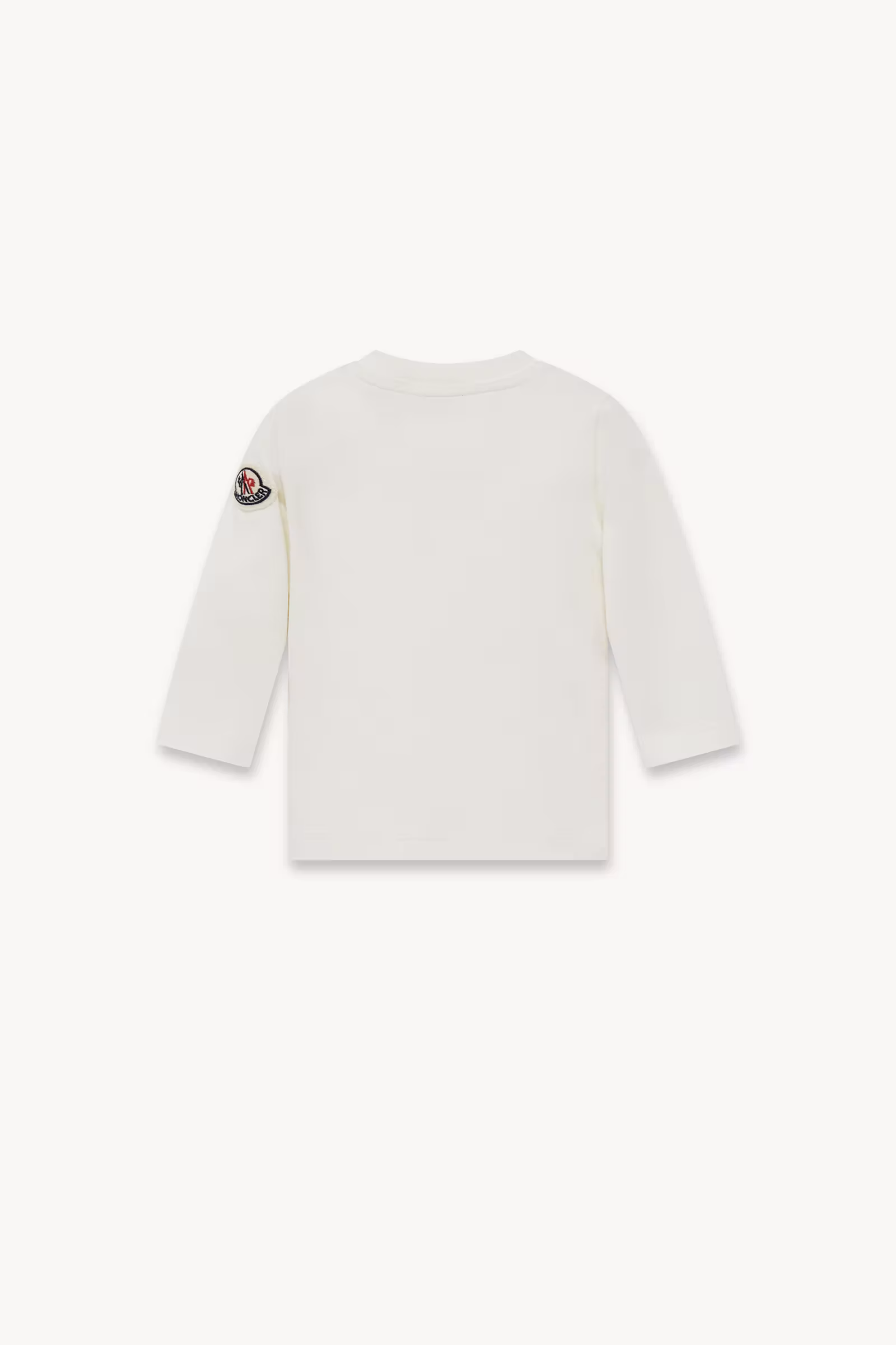 Teddy Bear Motif Cotton T-Shirt with Pocket