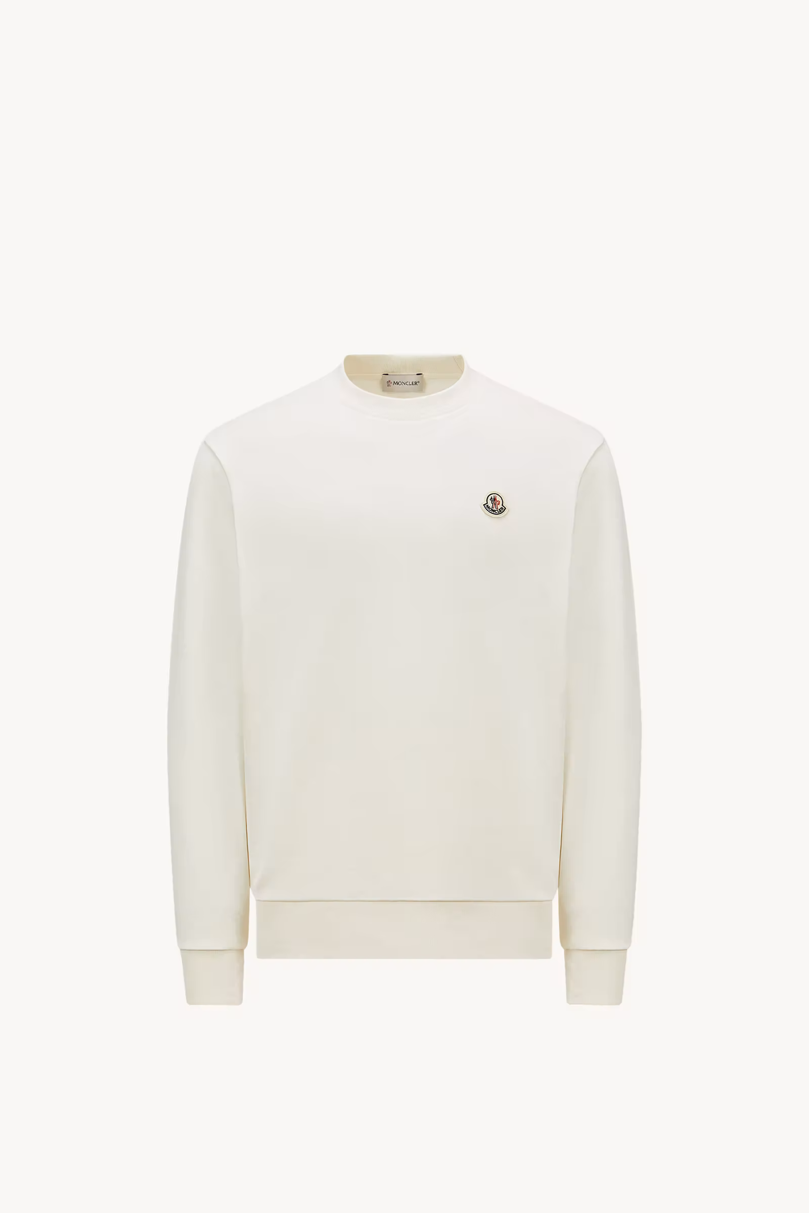 Logo Patch Cotton Sweatshirt