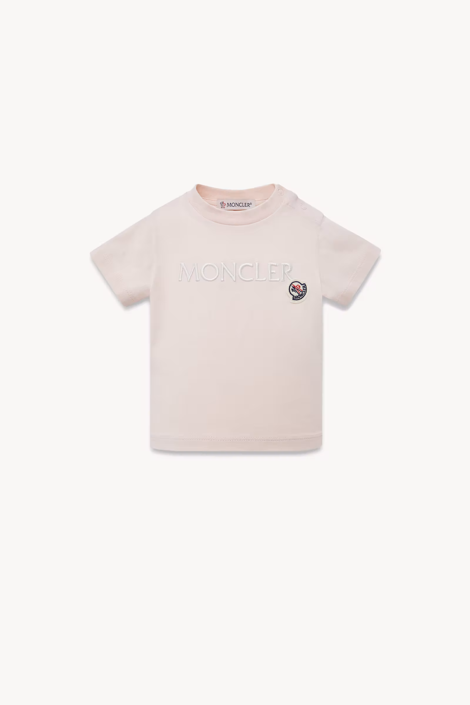 Embroidered Logo Cotton T-Shirt