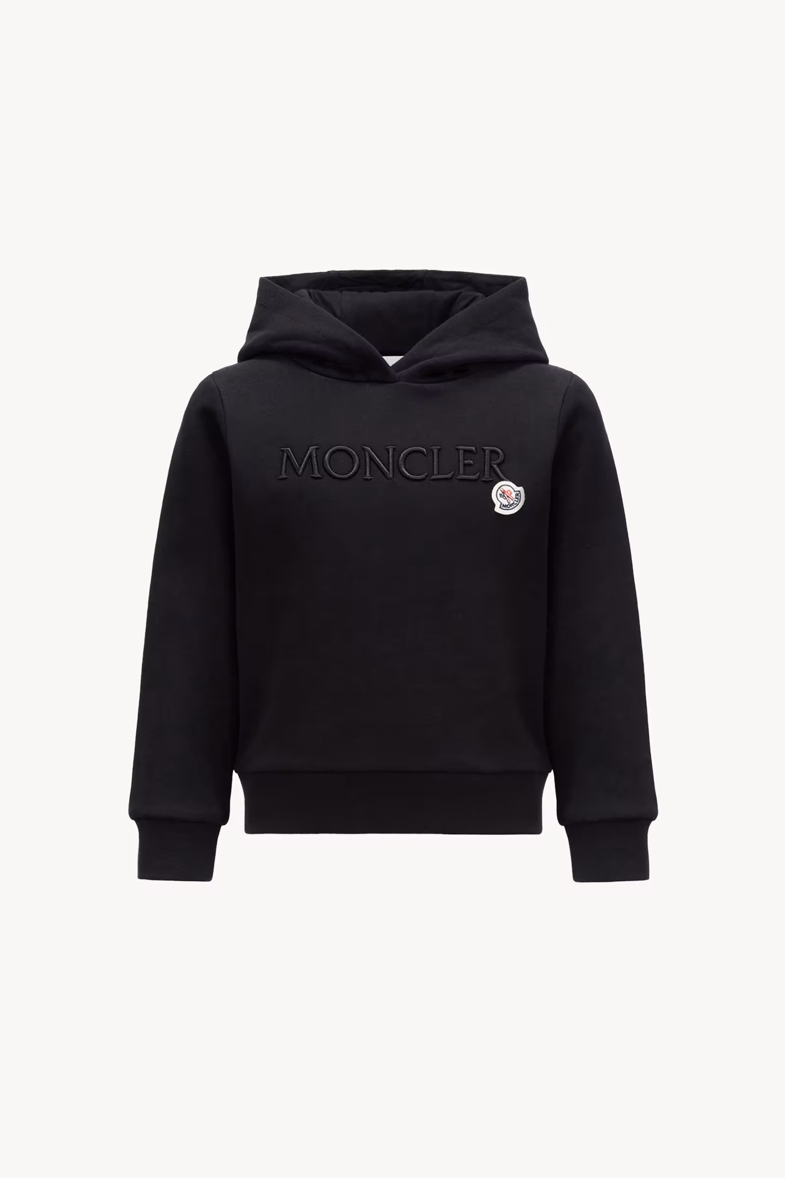 Embroidered Logo Cotton Hoodie