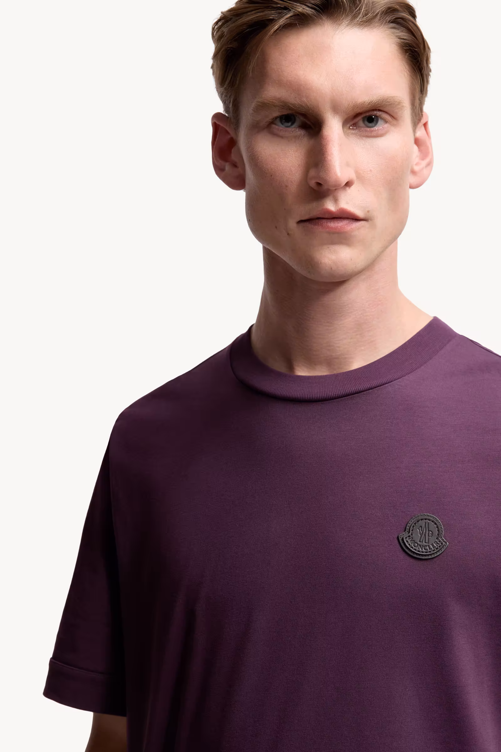 Logo Patch Cotton T-Shirt