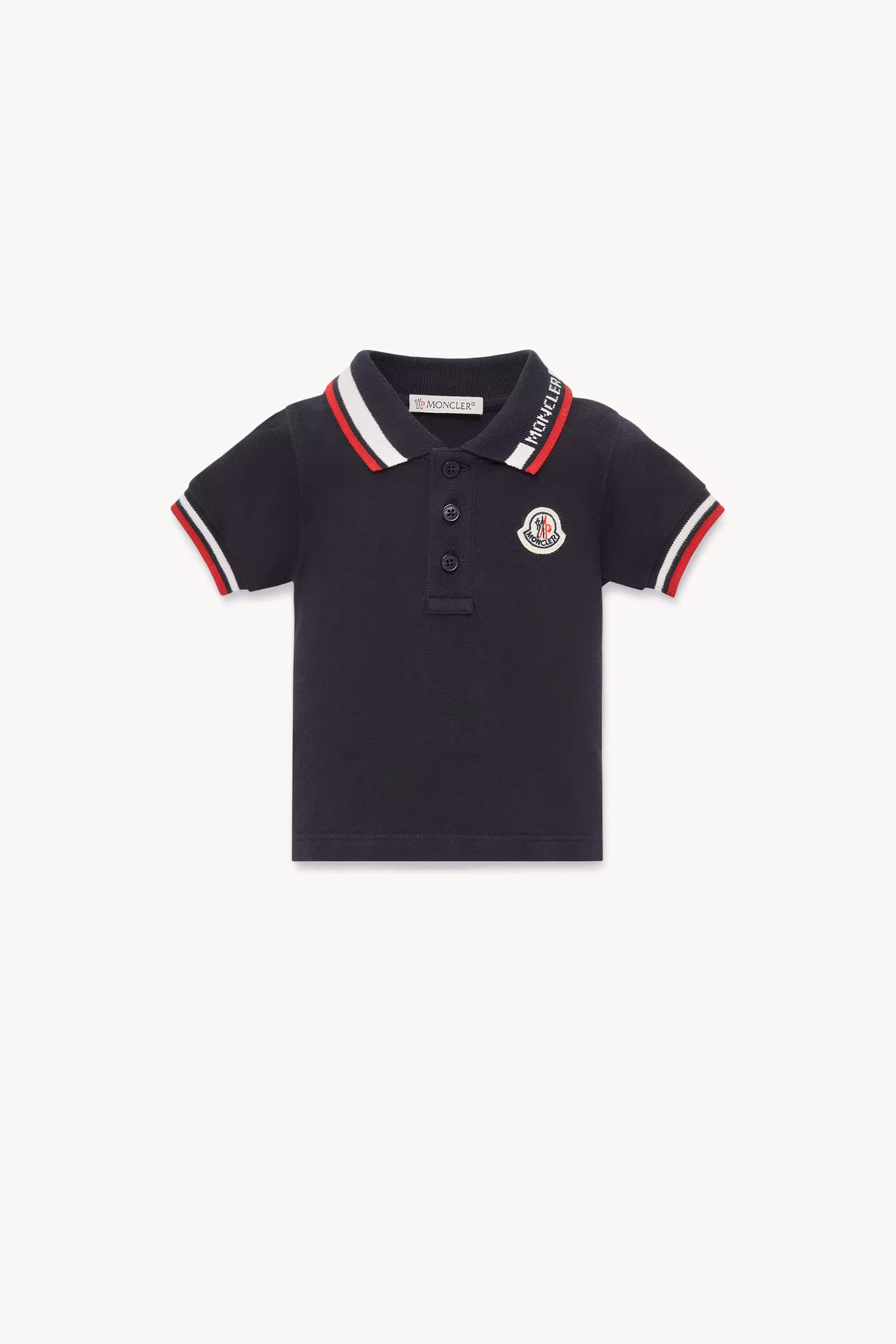 Tricolor-Trimmed Cotton Piquet Polo Shirt