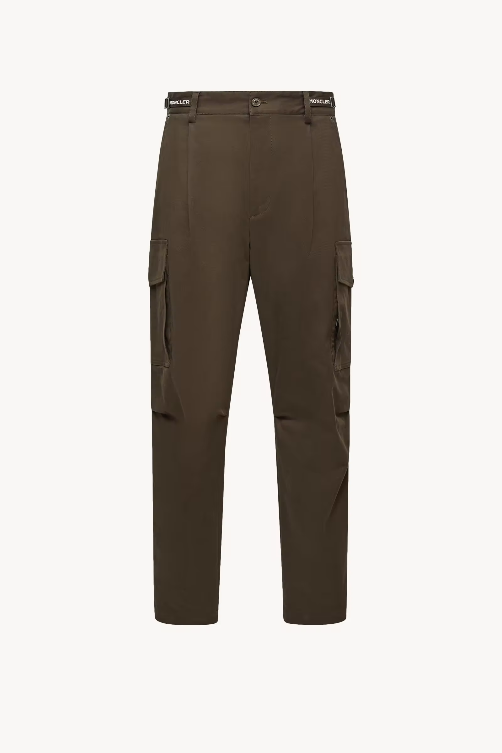 Cotton Gabardine Cargo Pants