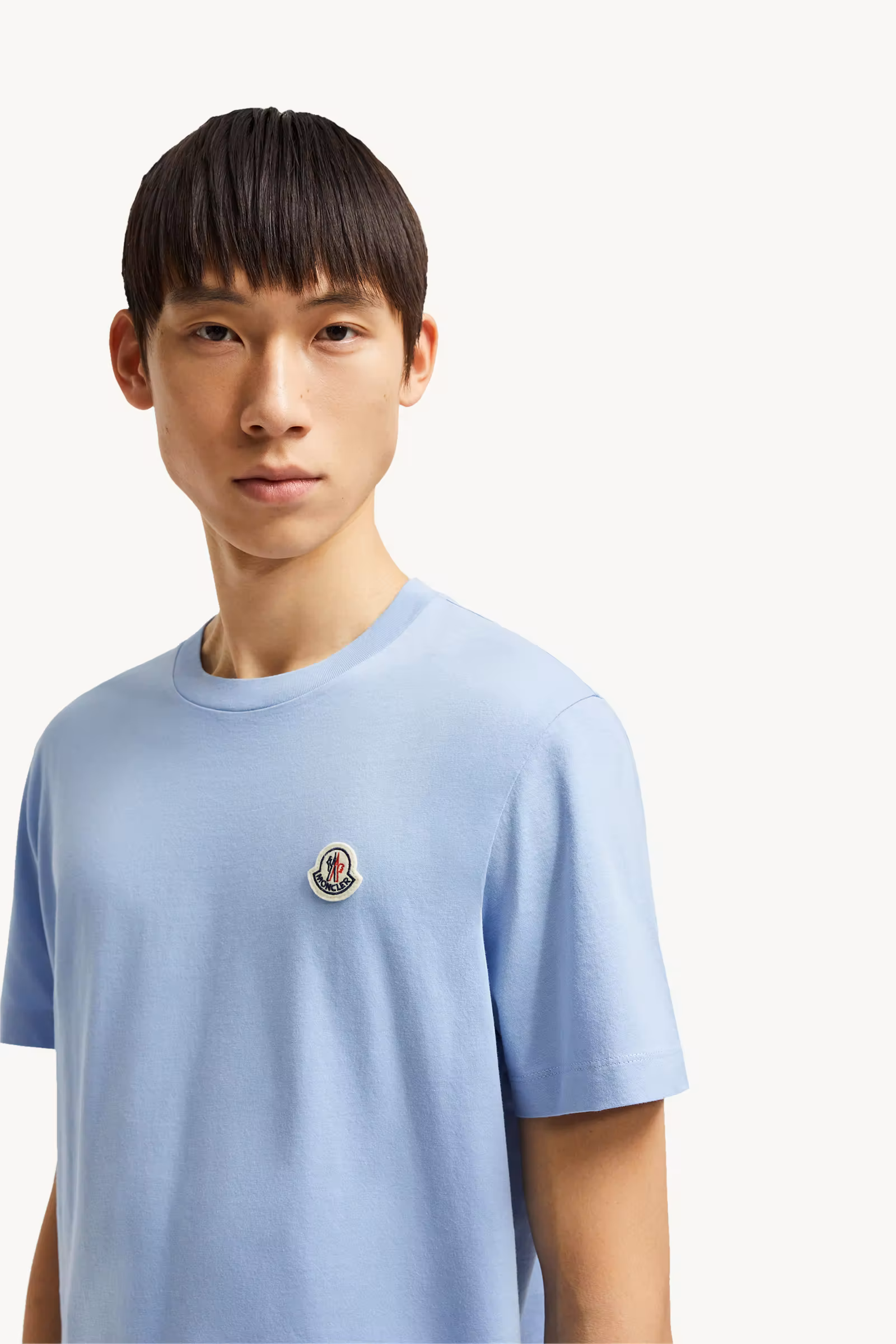 Logo Patch Cotton T-Shirt (Pack of Three)