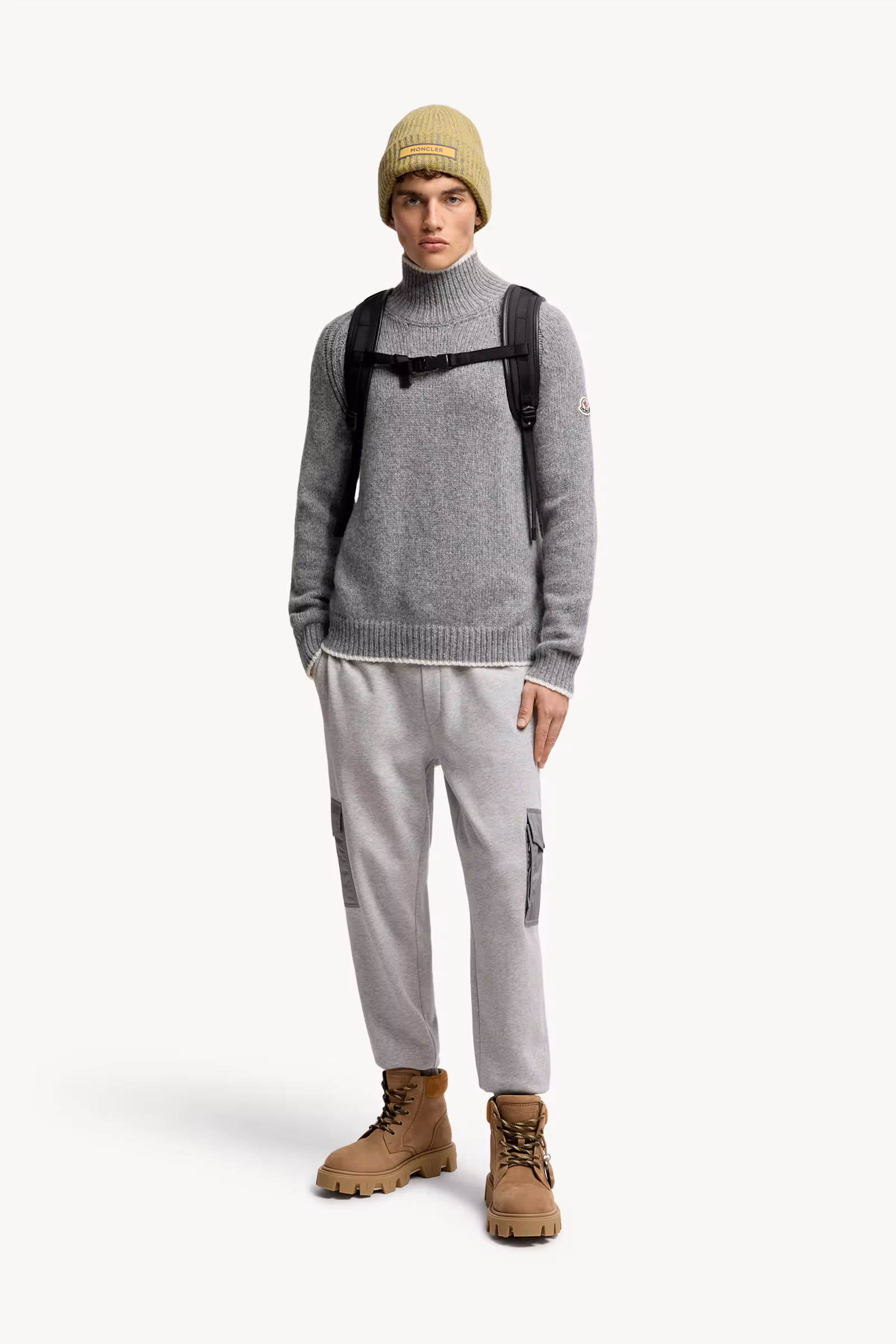 Alpaca & Wool Blend Turtleneck Sweater